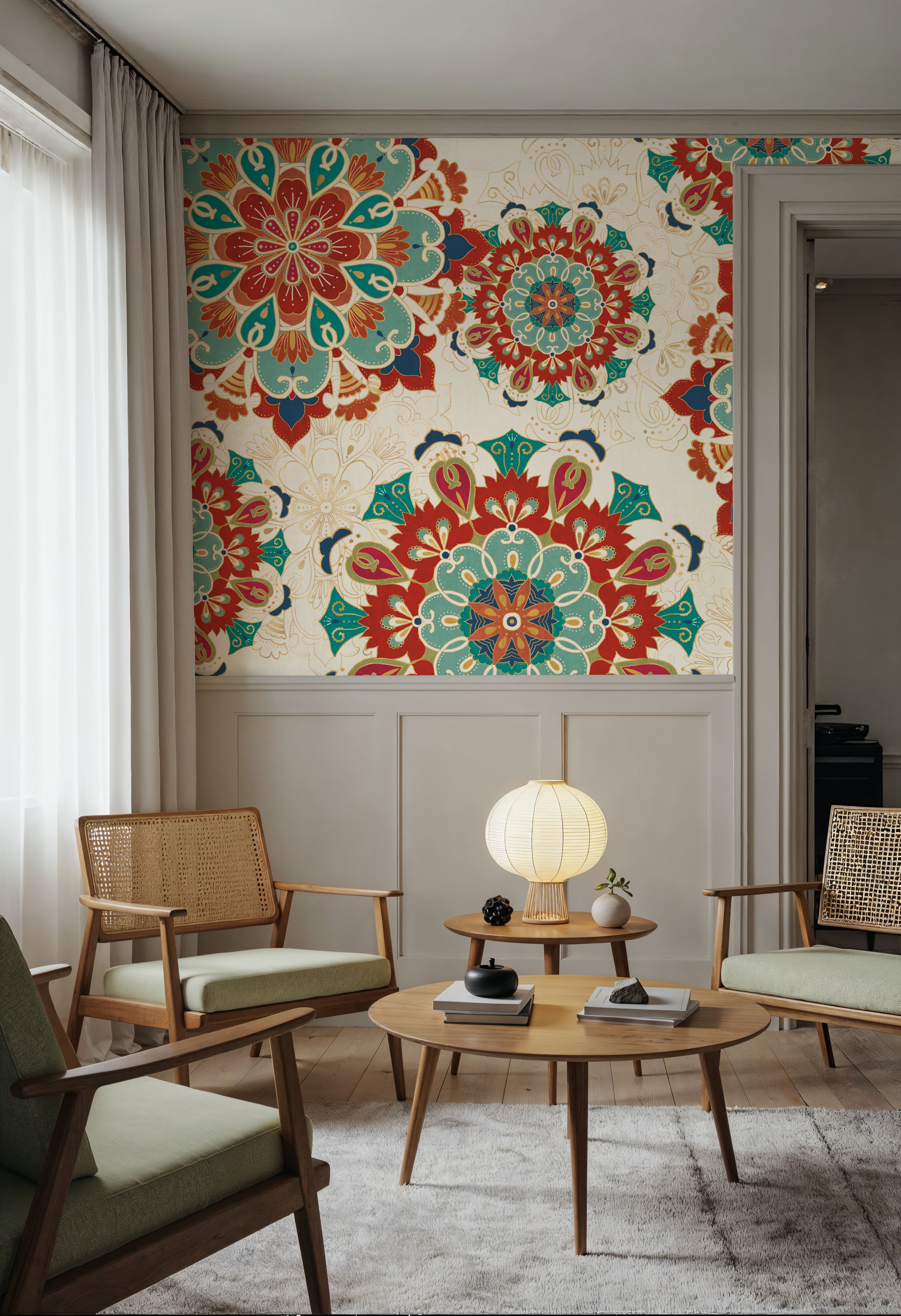 Folk Floral VIII