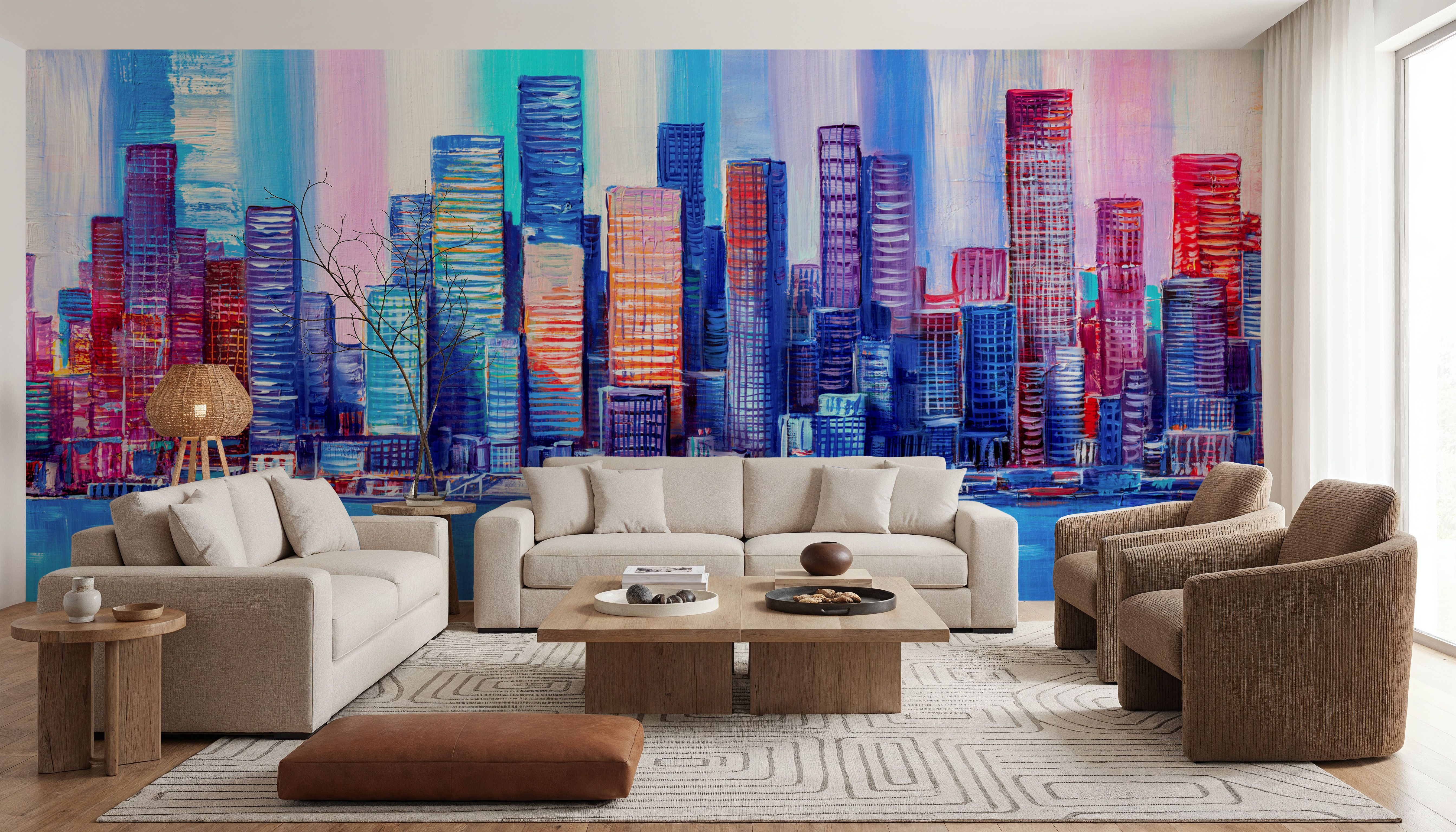 Chromatic Skyline, Wallpaper