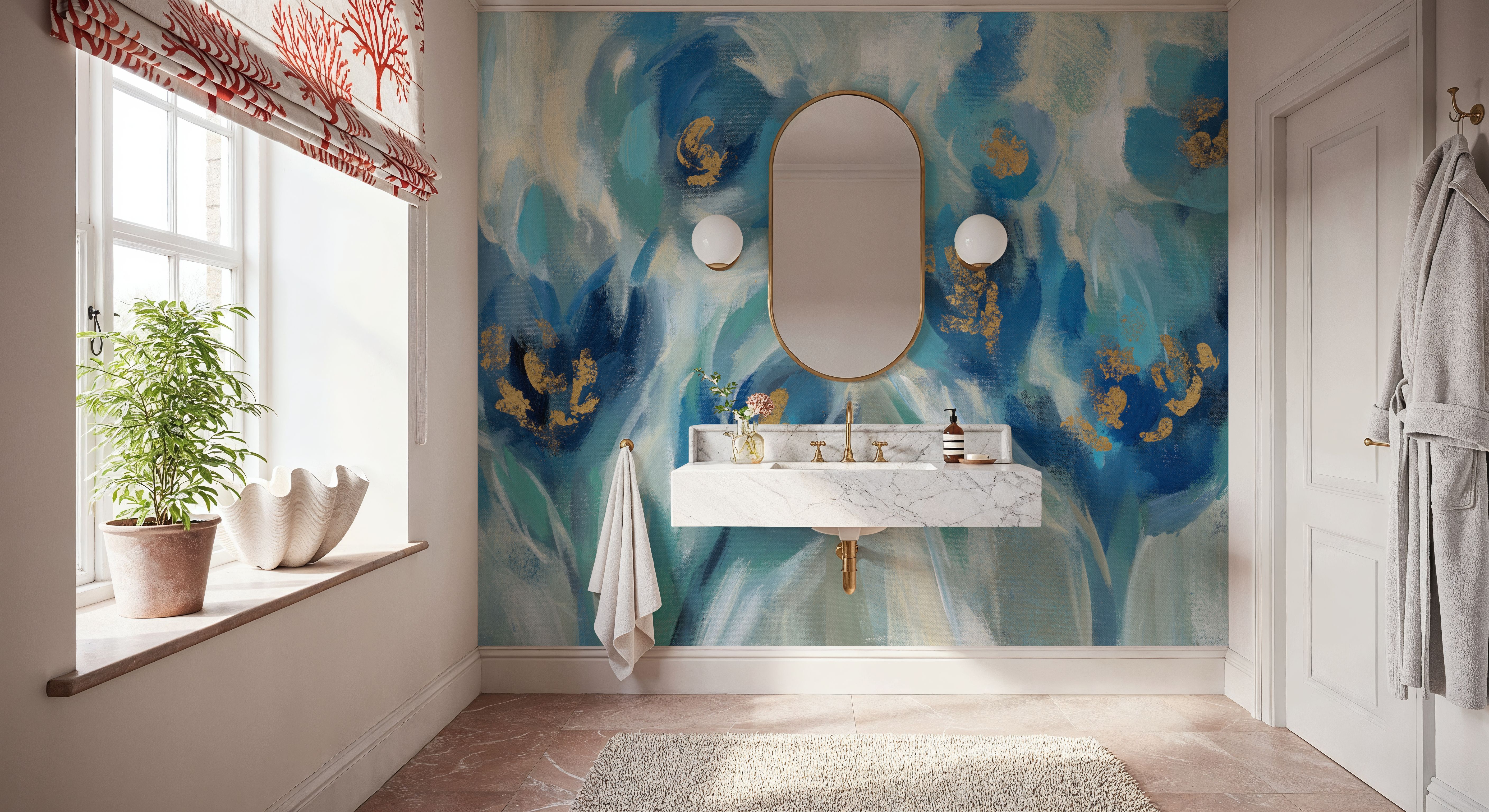 Blue Fairies, Wallpaper