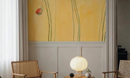 Cadmium Orange Poppies