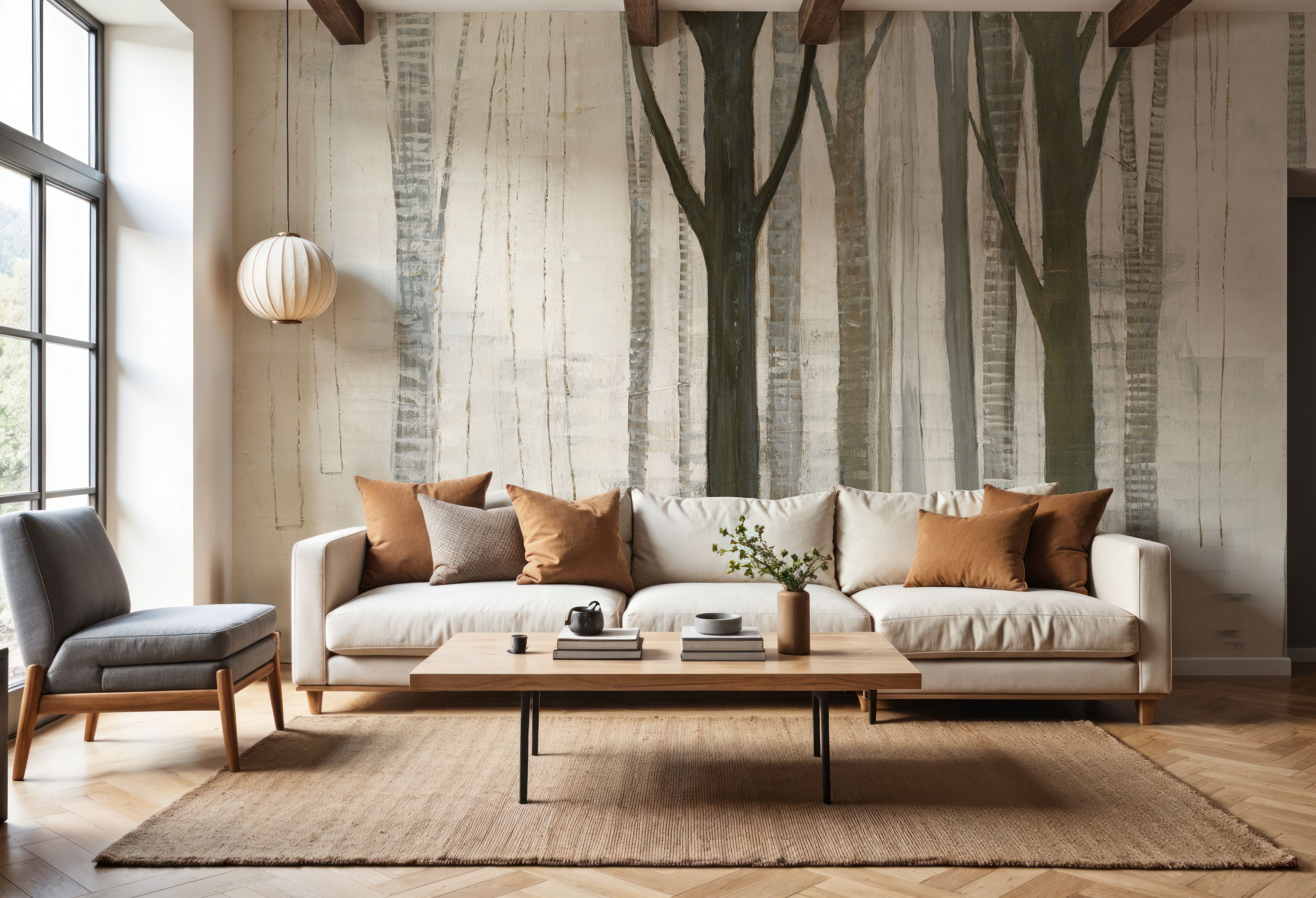 Down to the Woods on White