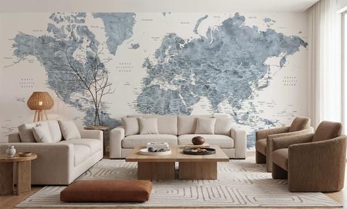 World Map Cities - Ninian