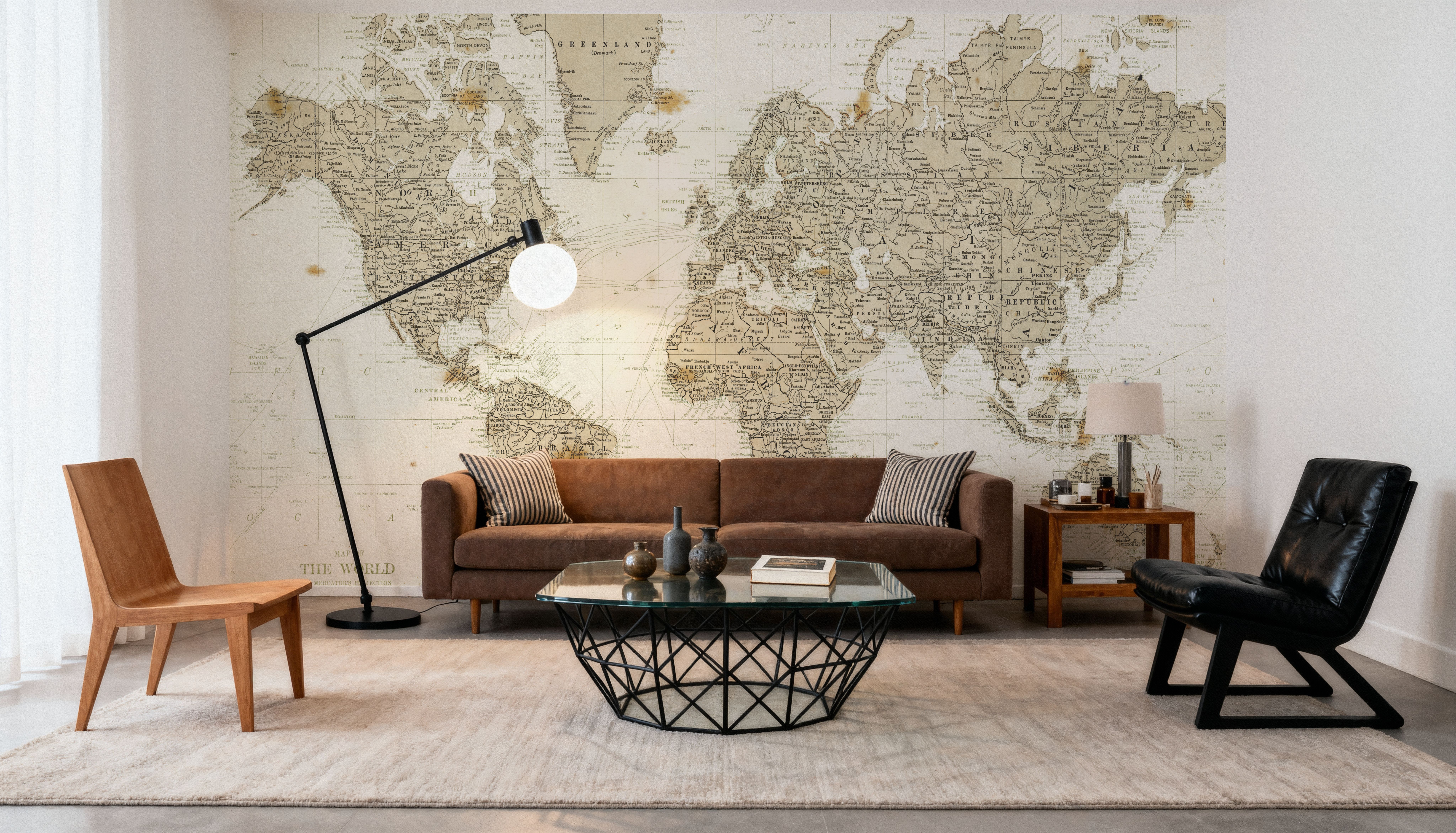 The World is Your Oyster, Wallpaper