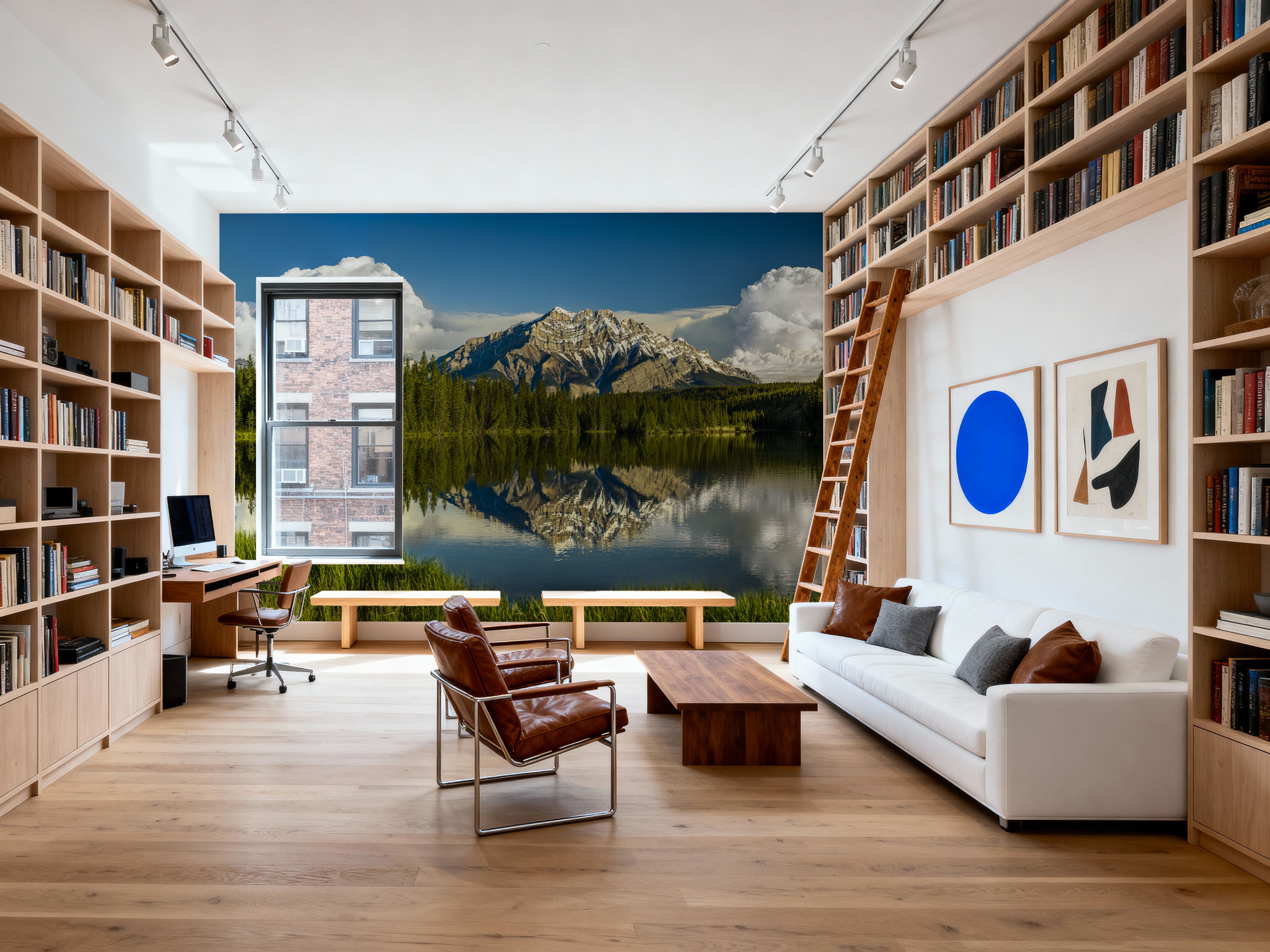 Cascade Mountain Reflection