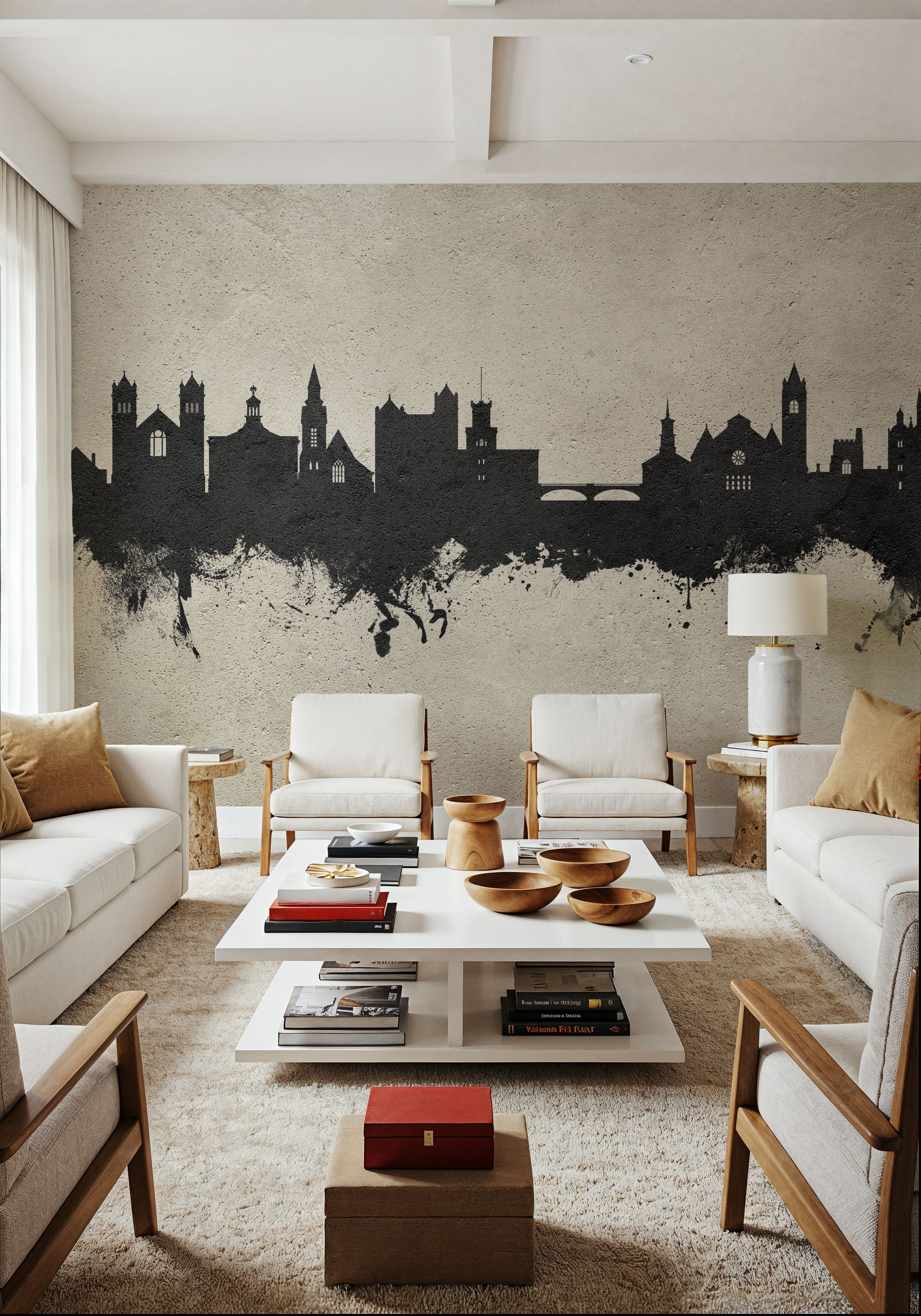 Nashua New Hampshire Skyline Concrete