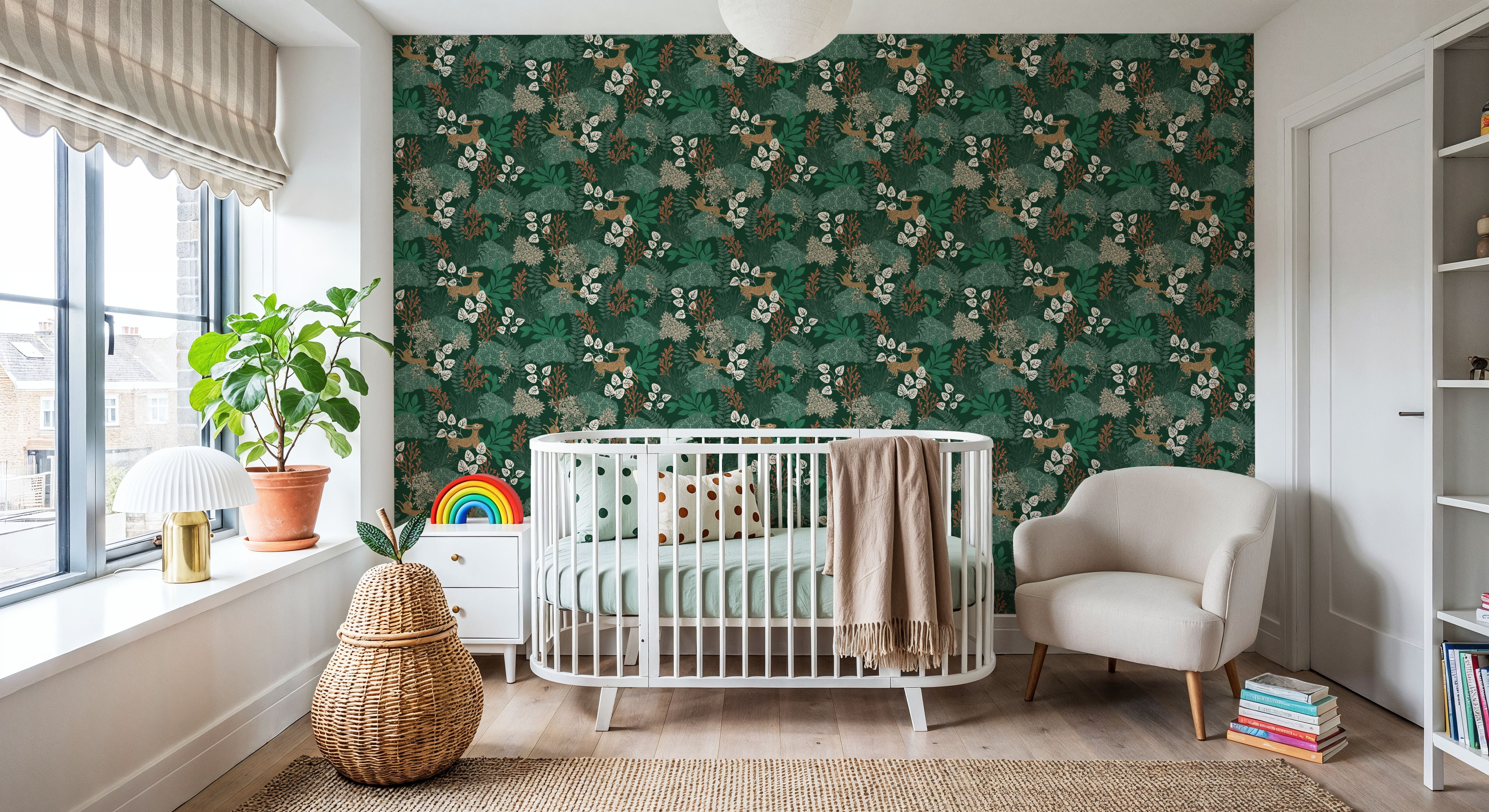 Wild and Free Pattern, Green
