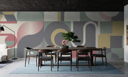 Bauhaus Geometric, Muted
