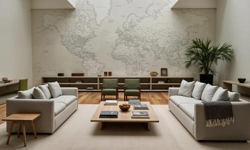 World Map Cities - Maeli White