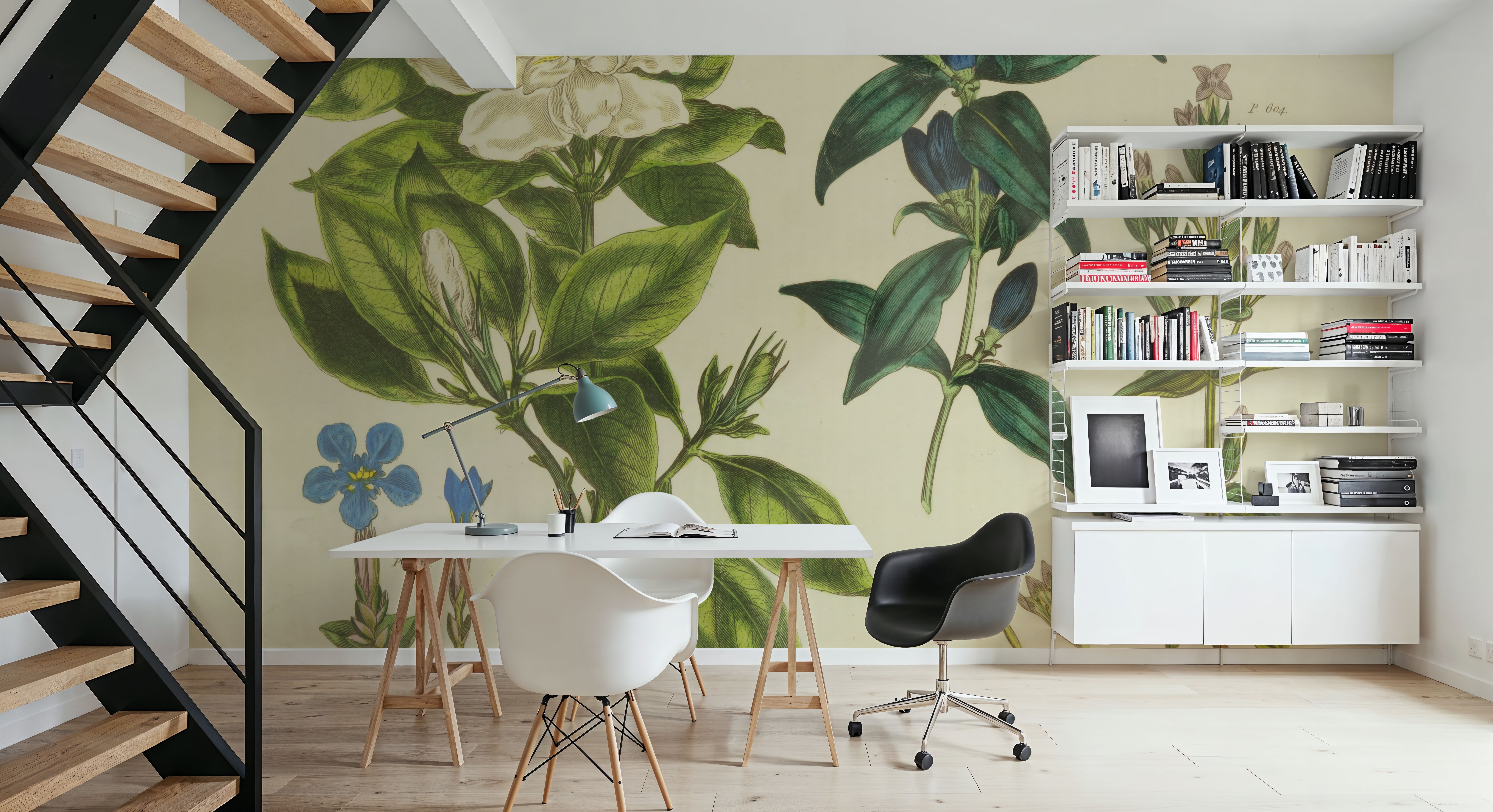 Herbal Botanical IX, Papier peint