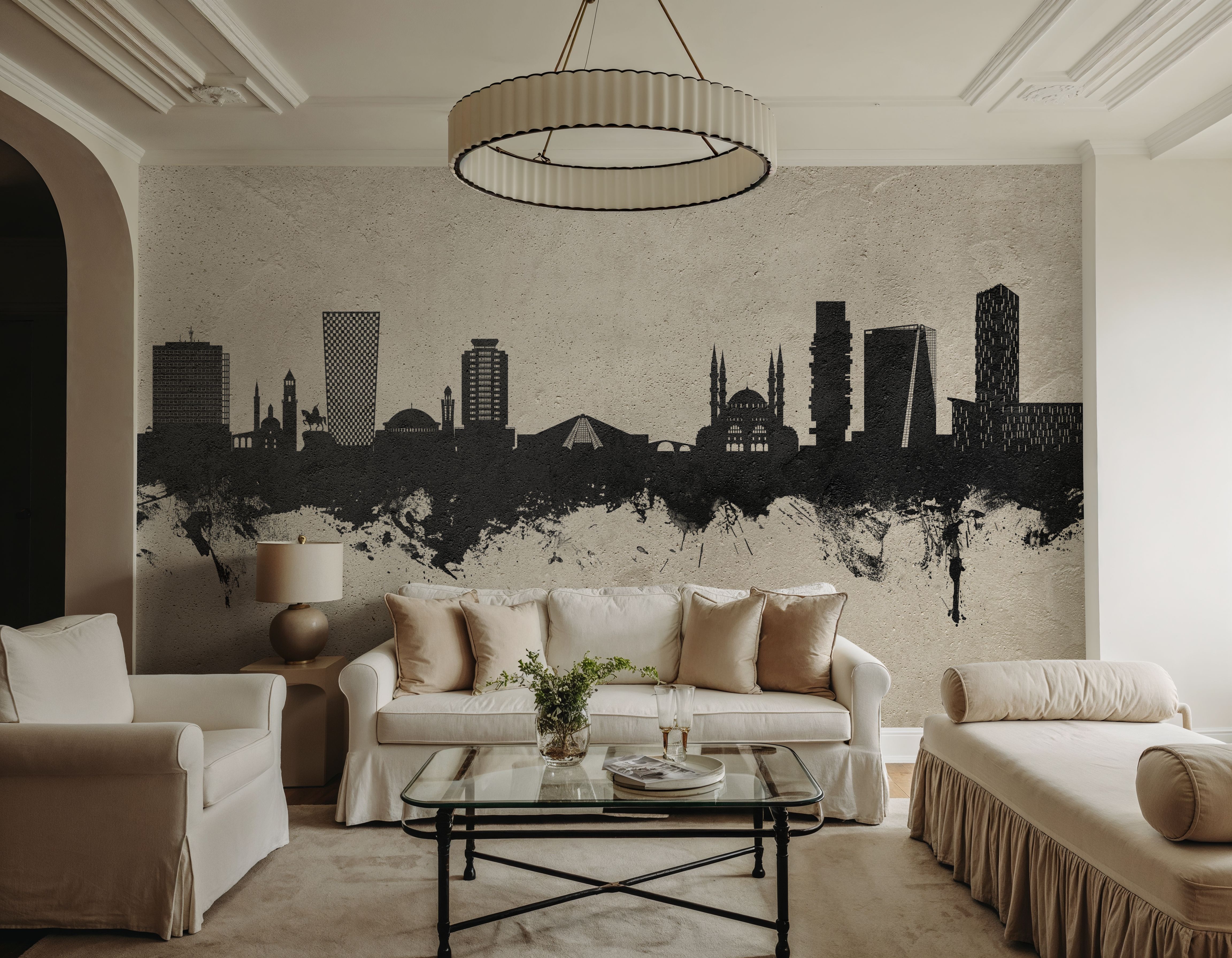 Tirana Skyline Concrete