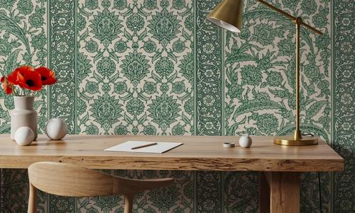 Riad Ornaments, Forest Green