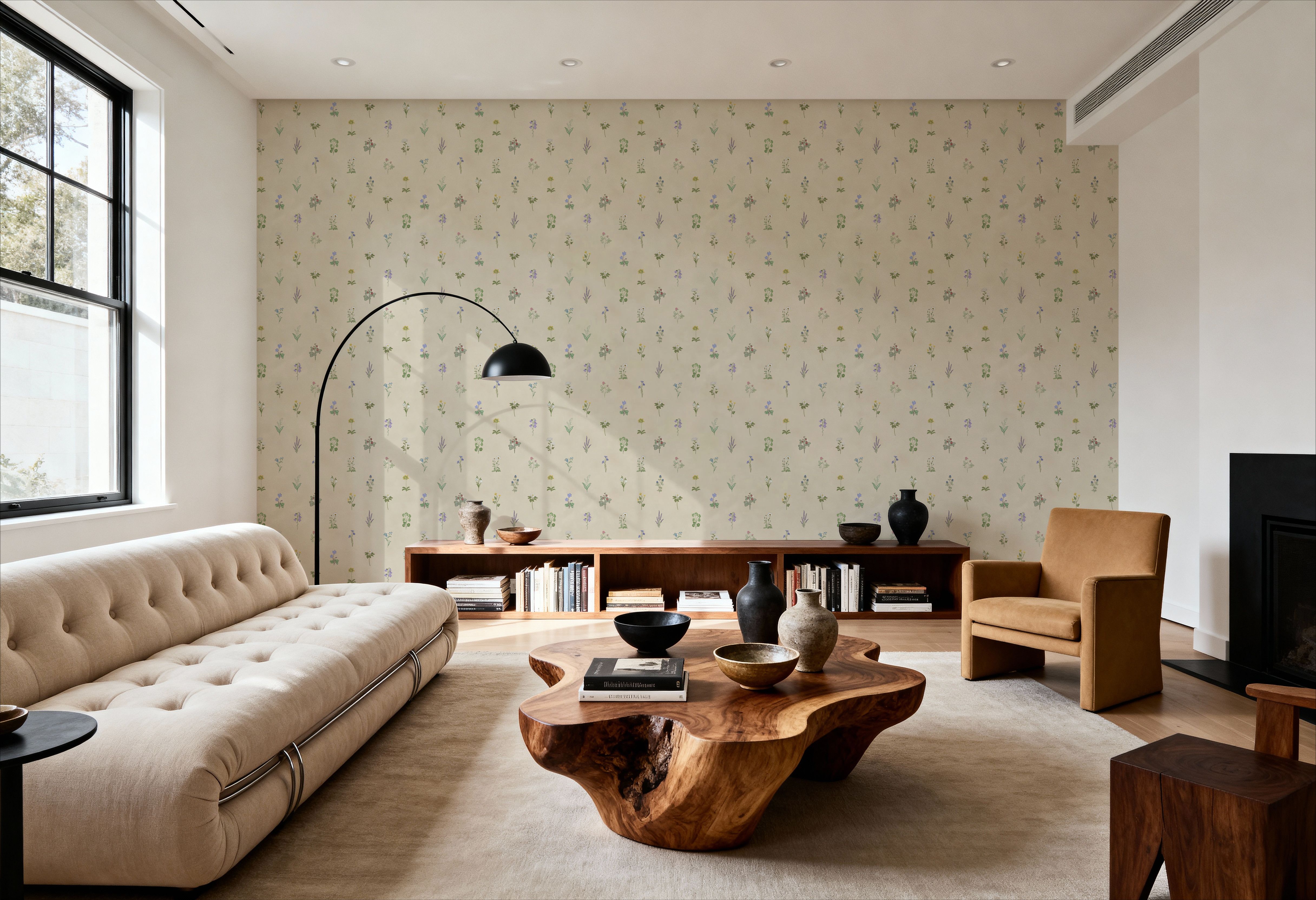 Nordic Flora, Light Beige
