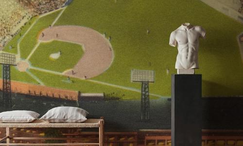 Greetings from the Pastime - Screenprint Postcard