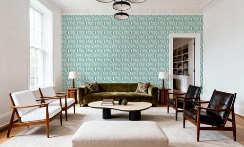 Botanical Paisley, Mint