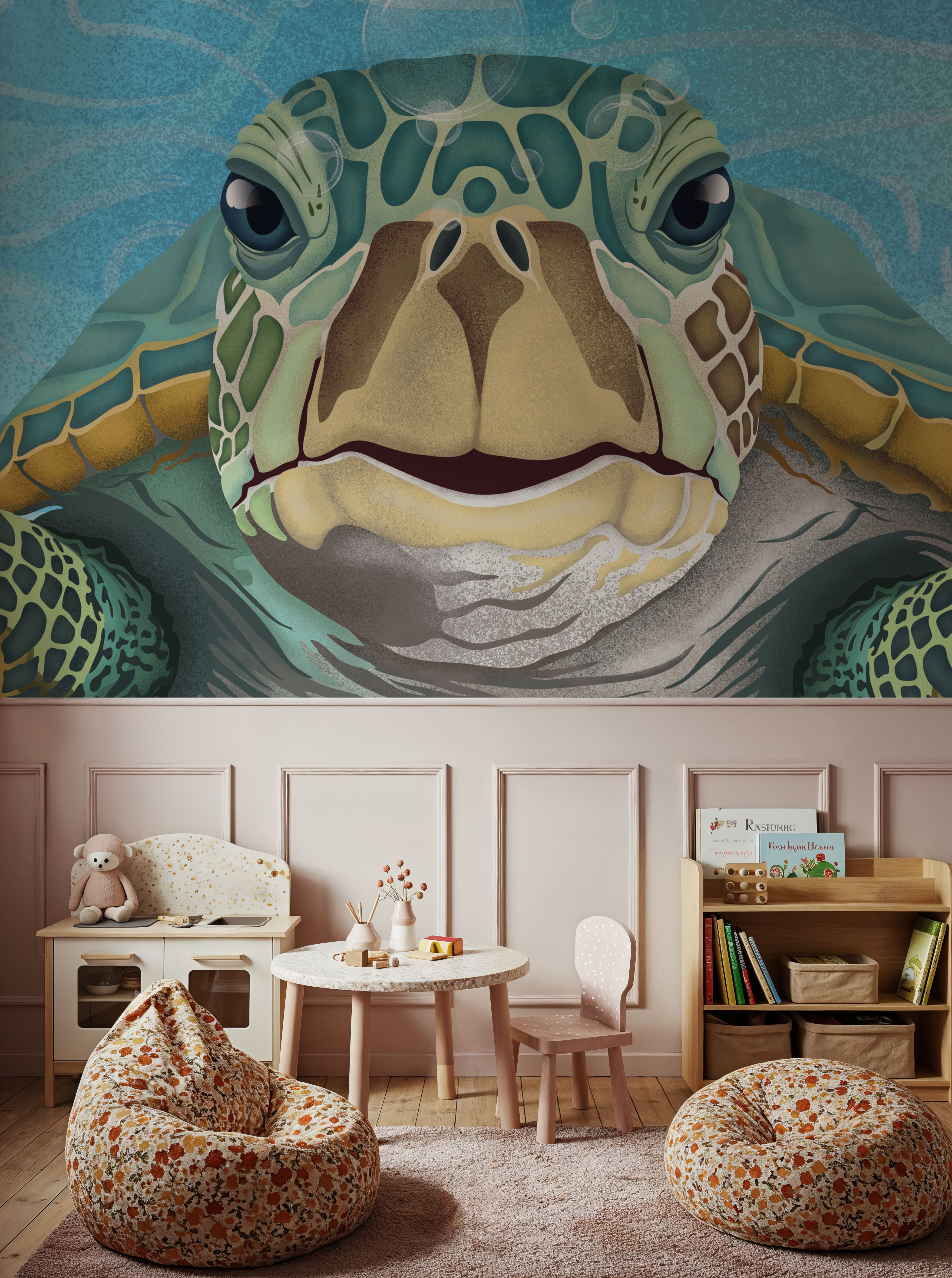 Hello Turtle, Light Blue