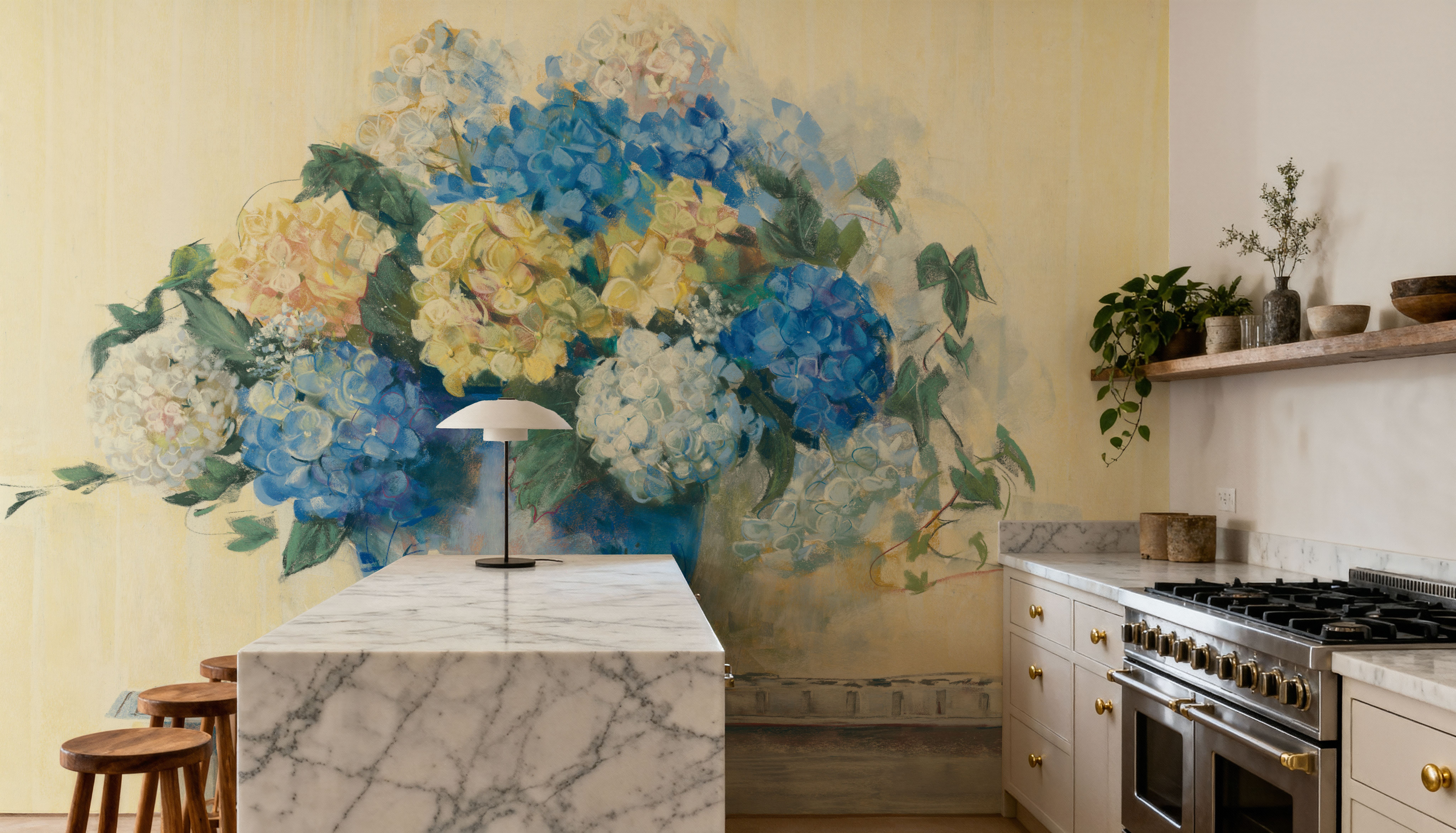Blue Hydrangea