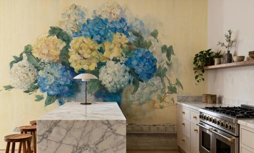 Blue Hydrangea
