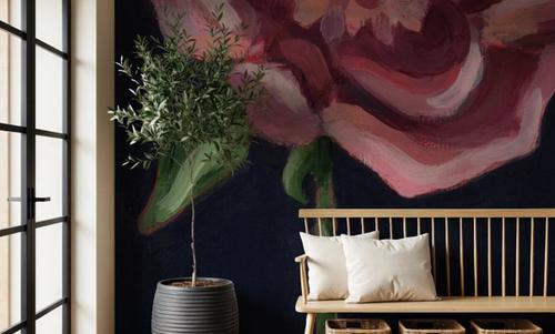 Peony in Black