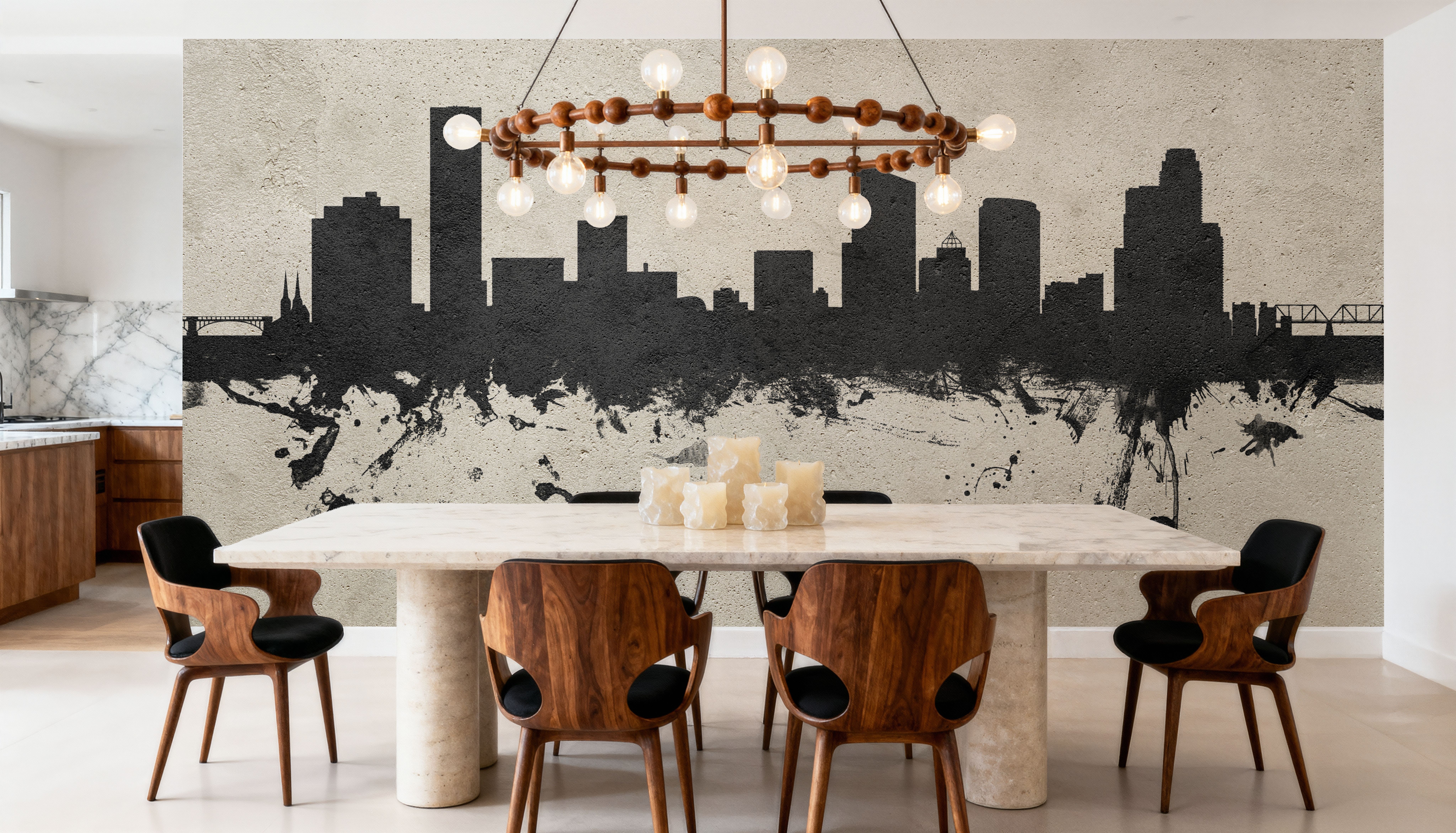 Grand Rapids Michigan Skyline Concrete