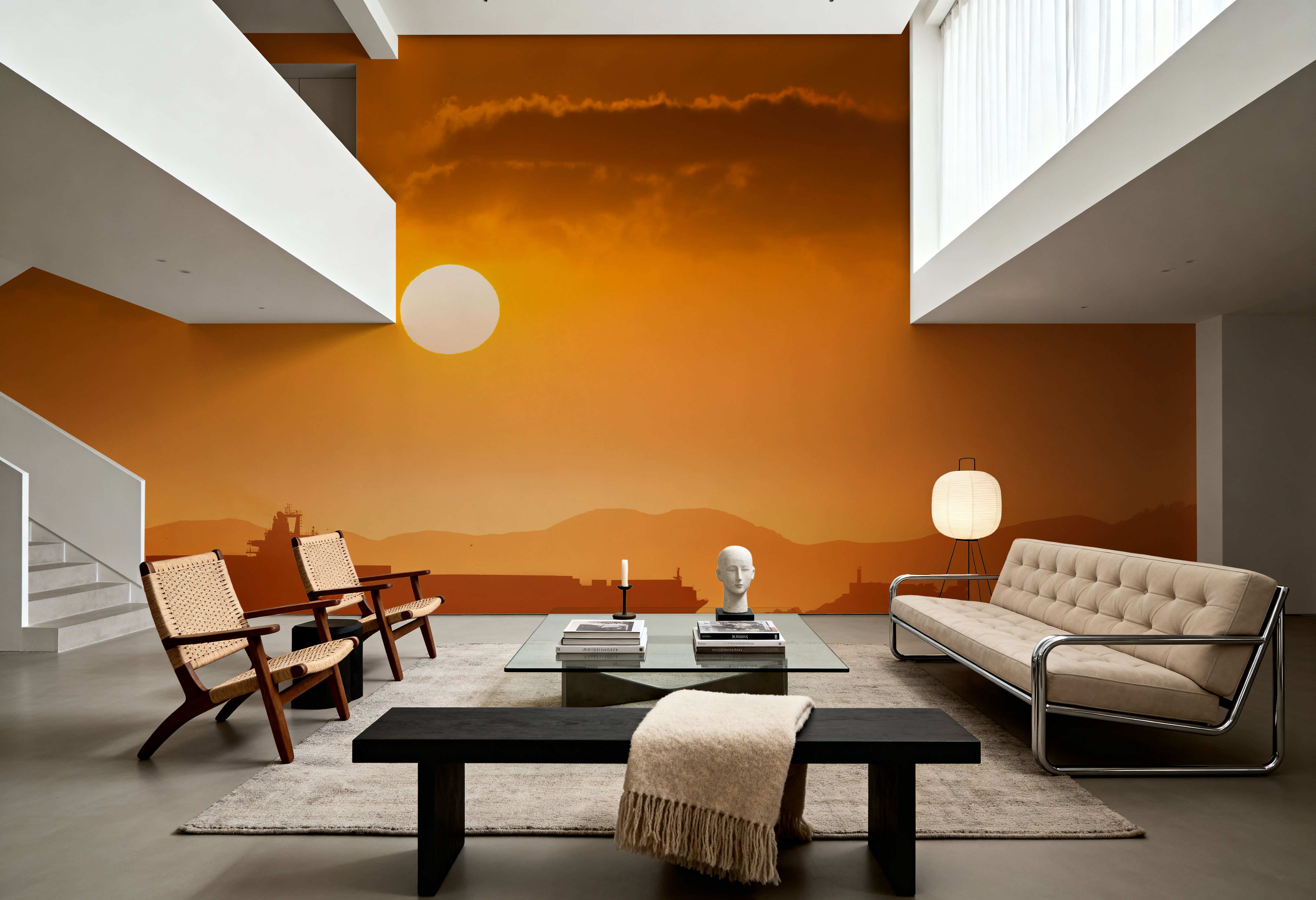 Alcatraz Sunset, Wallpaper