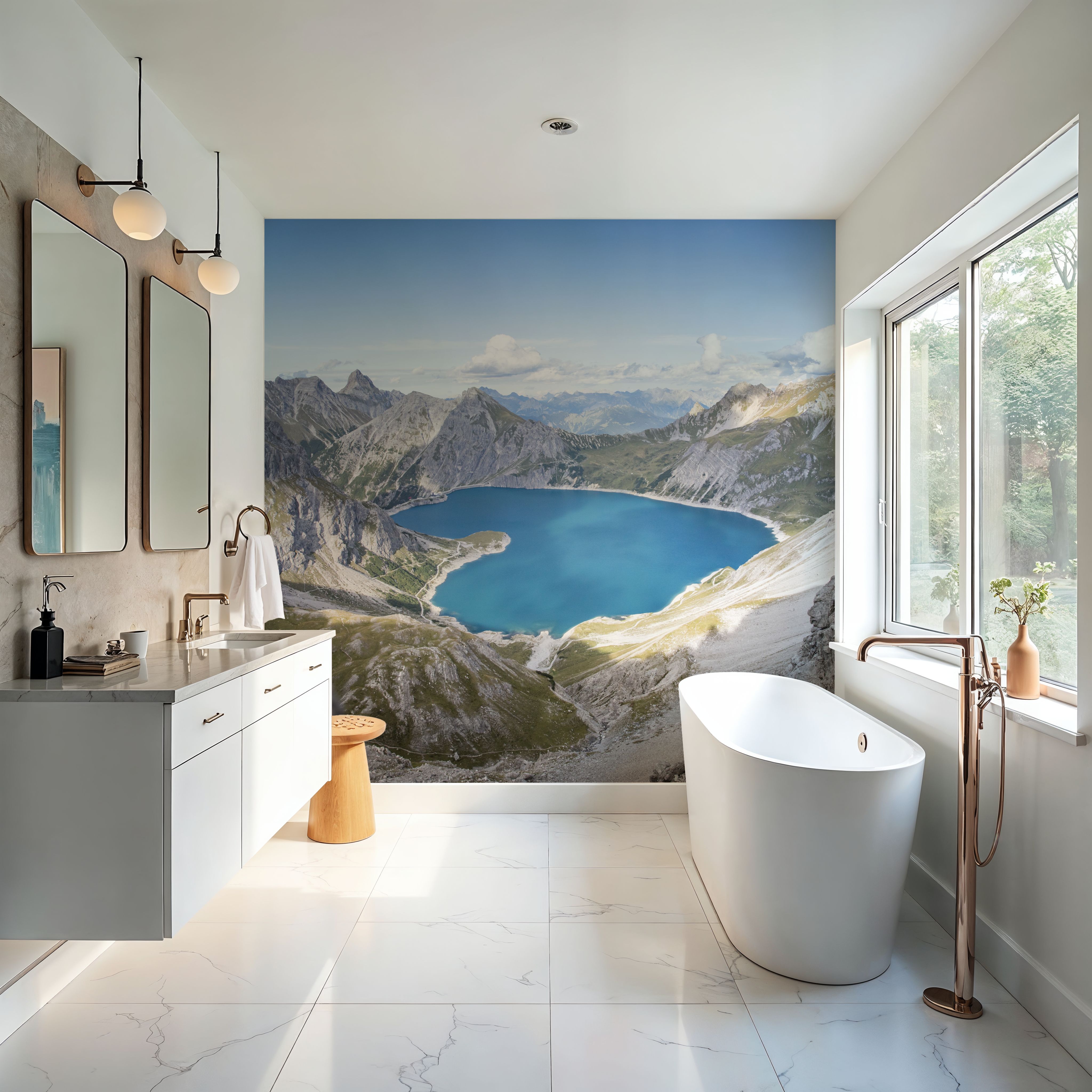 Lake in the Alps