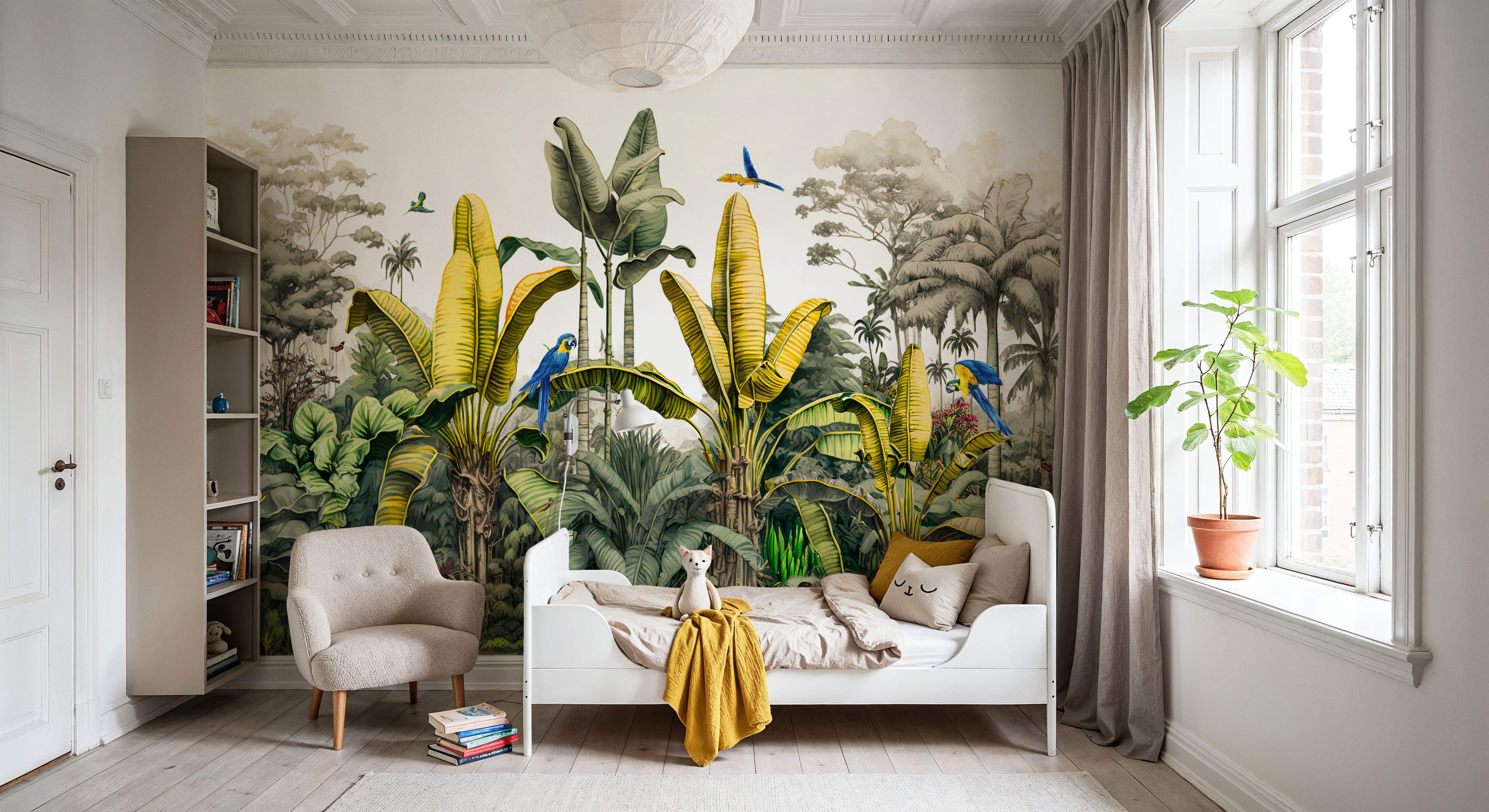 Amazonia, Papel pintado