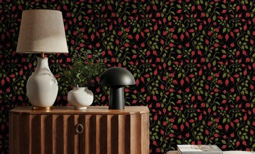 Rosehips, Coral on Liquorice