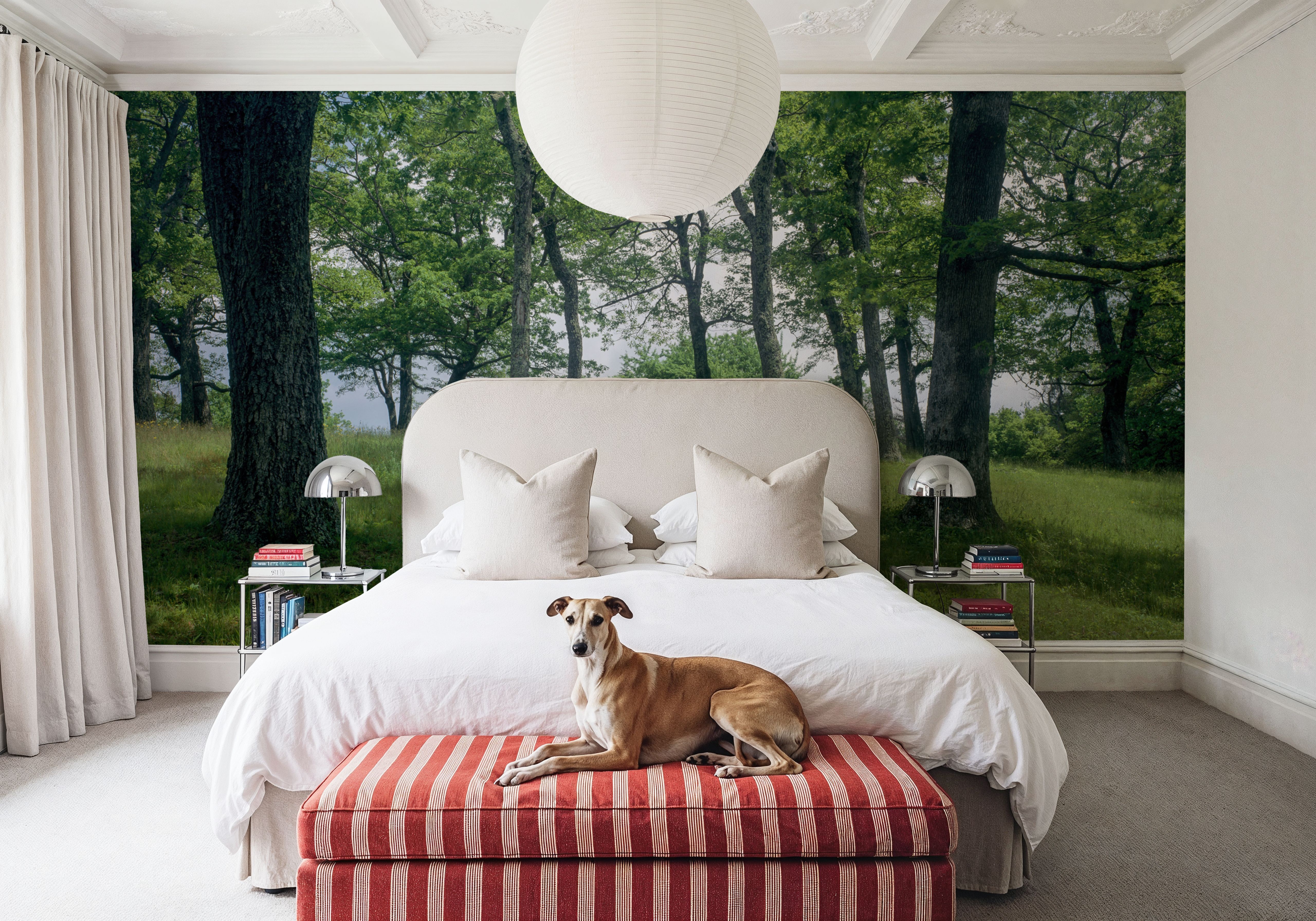 Tranquil Grove, Papier peint