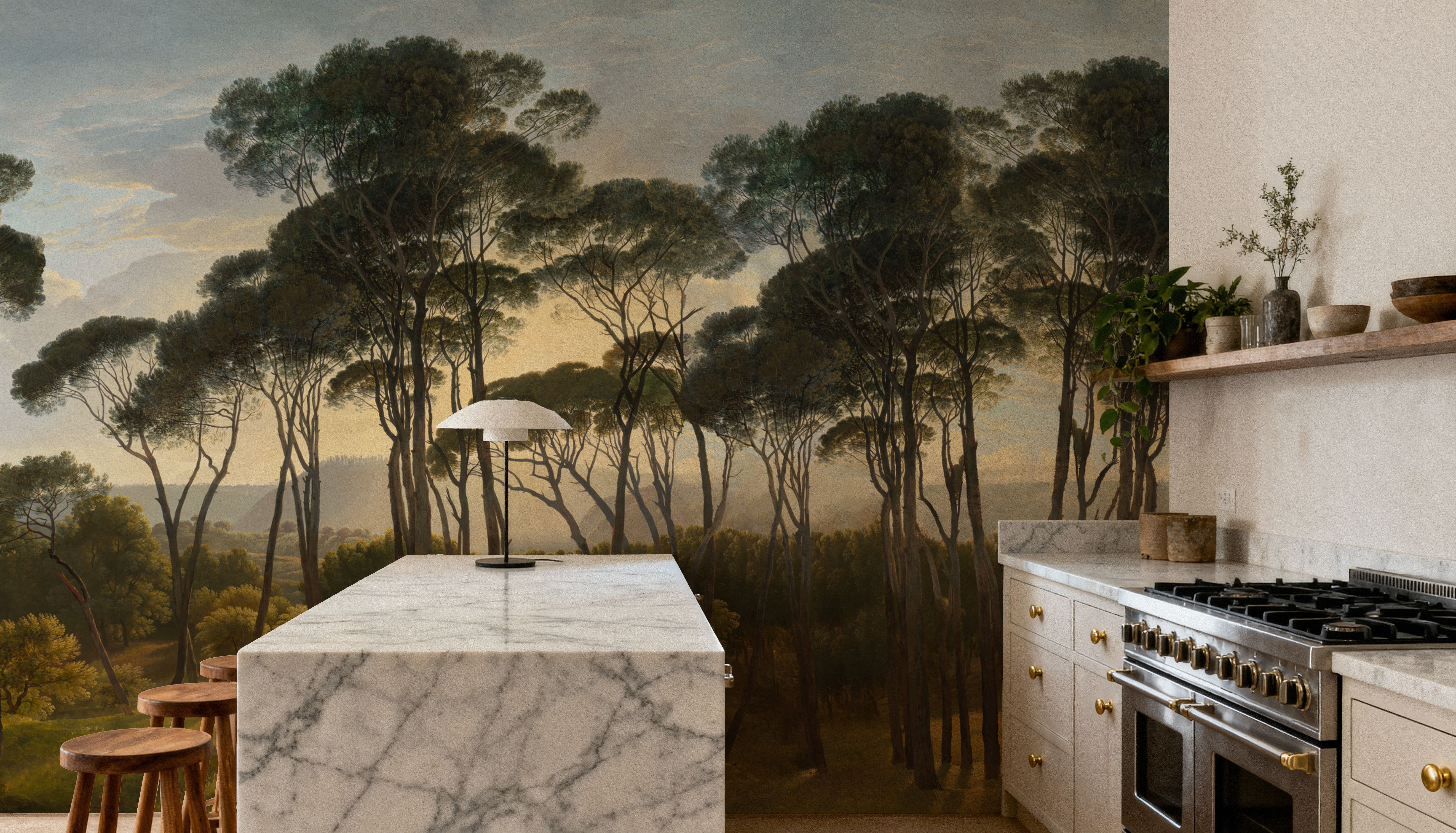 Mediterranean Pine Landscape, Original