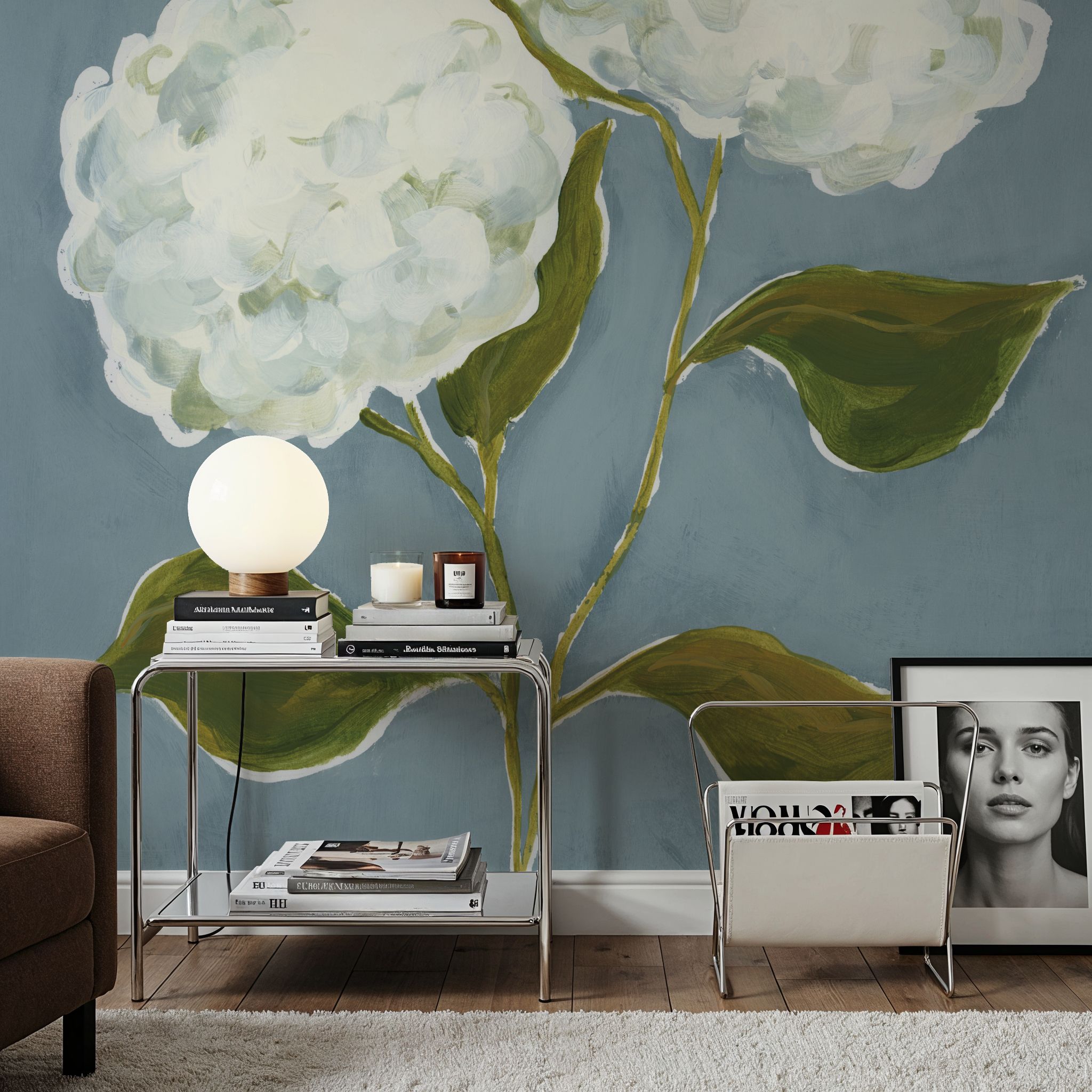 Dusty Blue Hydrangea I