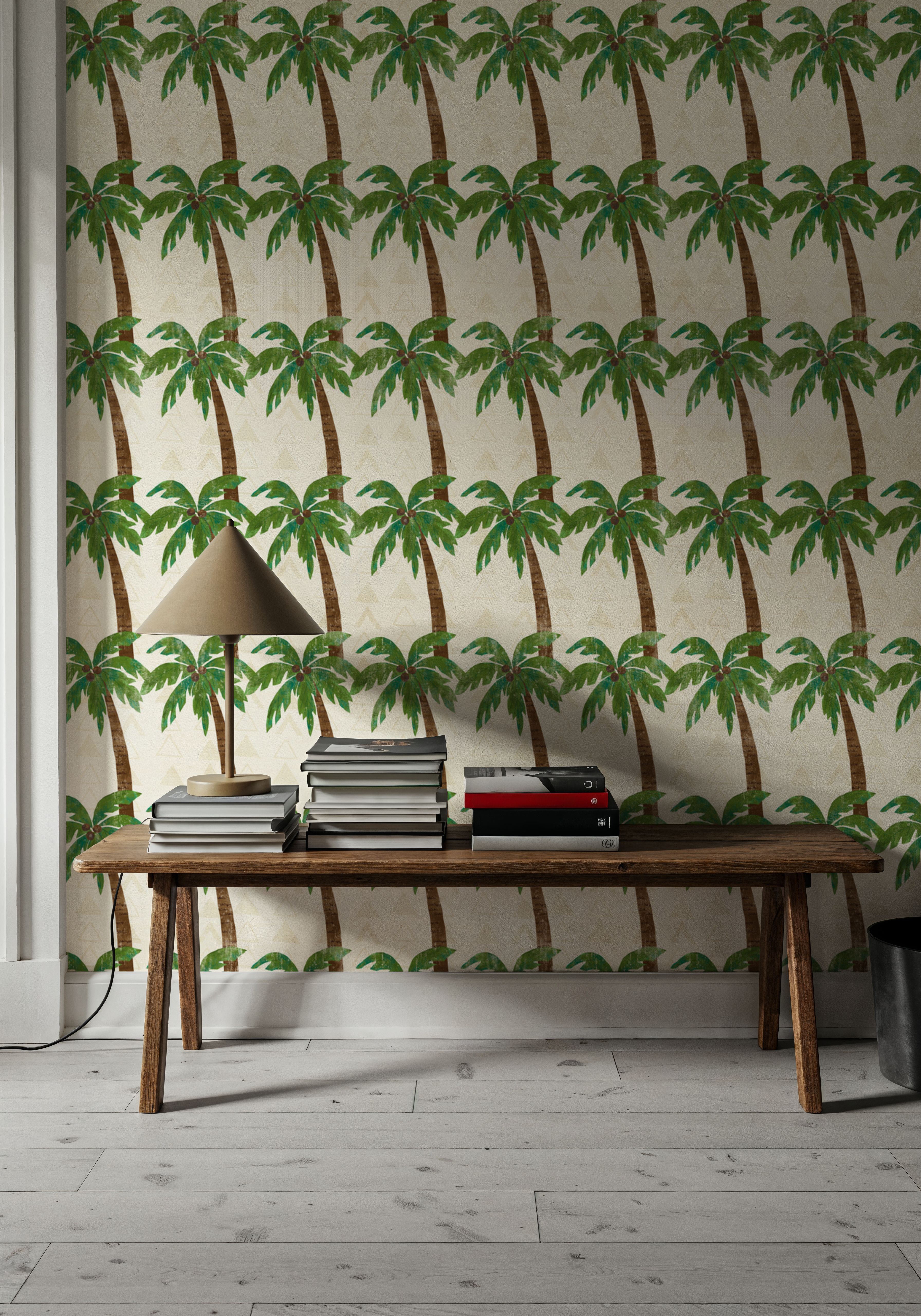 Palm Vibes, Papier peint