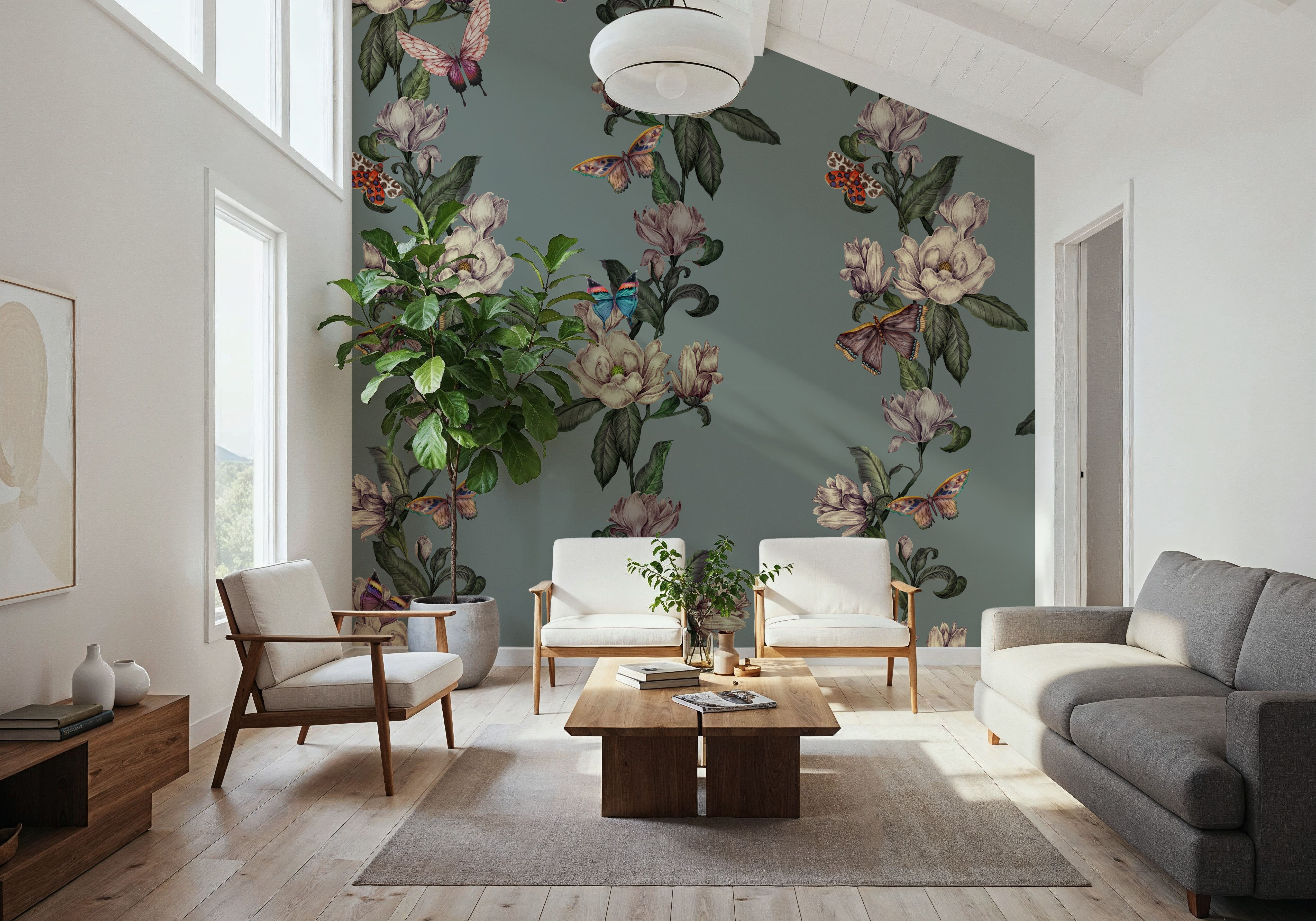 Magnolia Nectar, Dusty Green Blue
