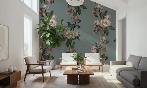 Magnolia Nectar, Dusty Green Blue