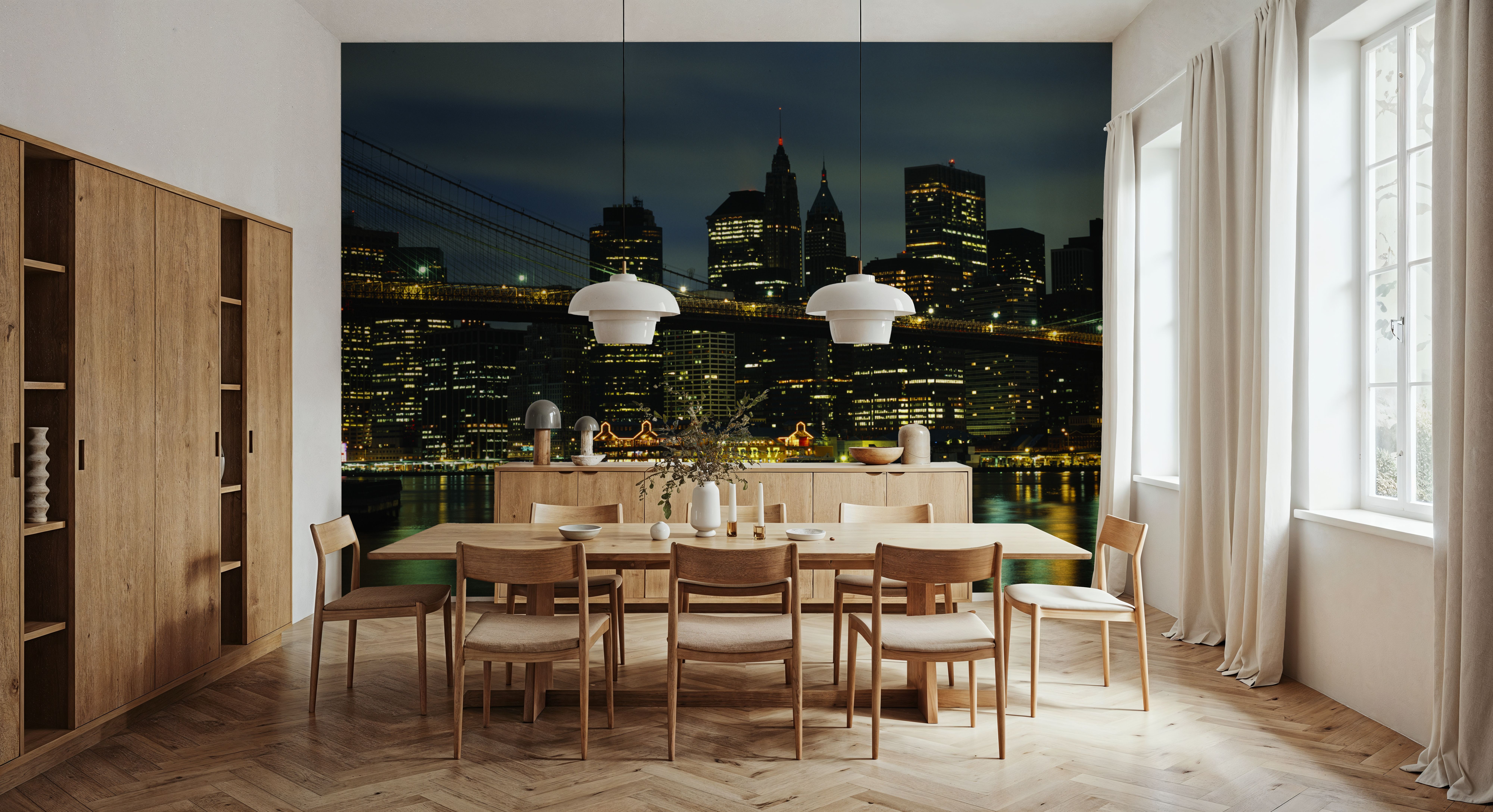 Brooklyn Bridge Night, Wallpaper