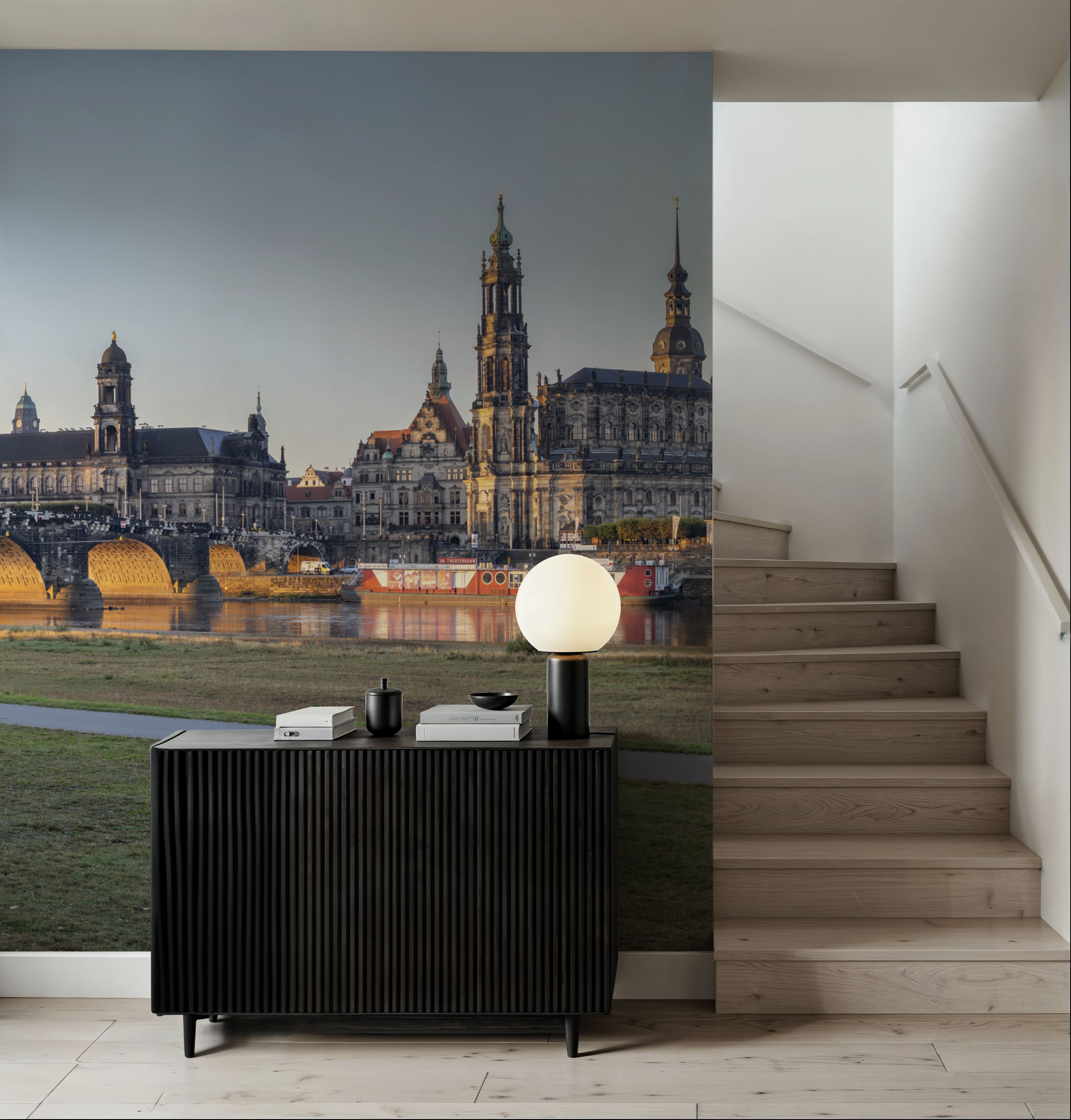 Golden Bridge Reflection