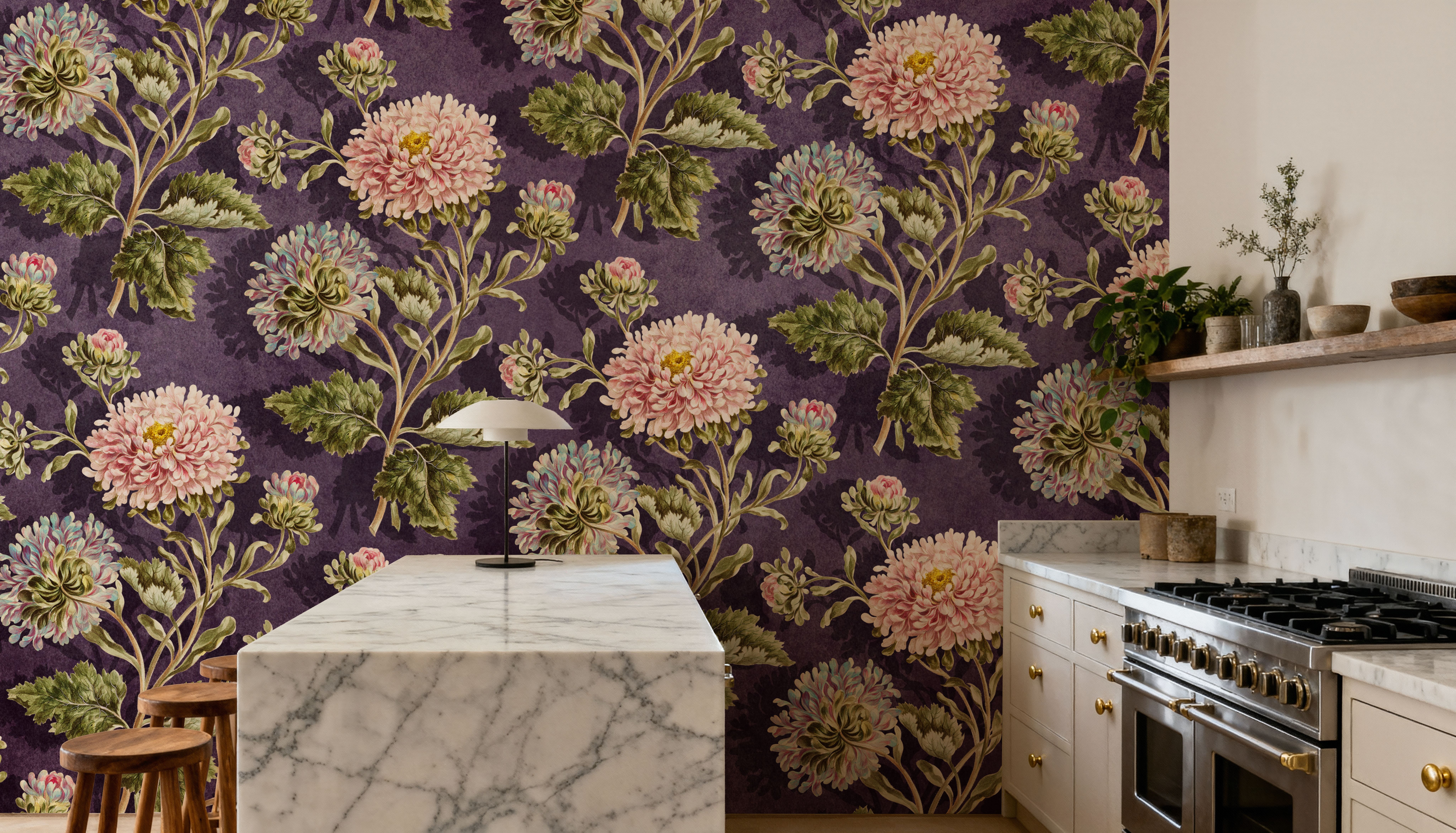 Royal Bouquet, Wallpaper