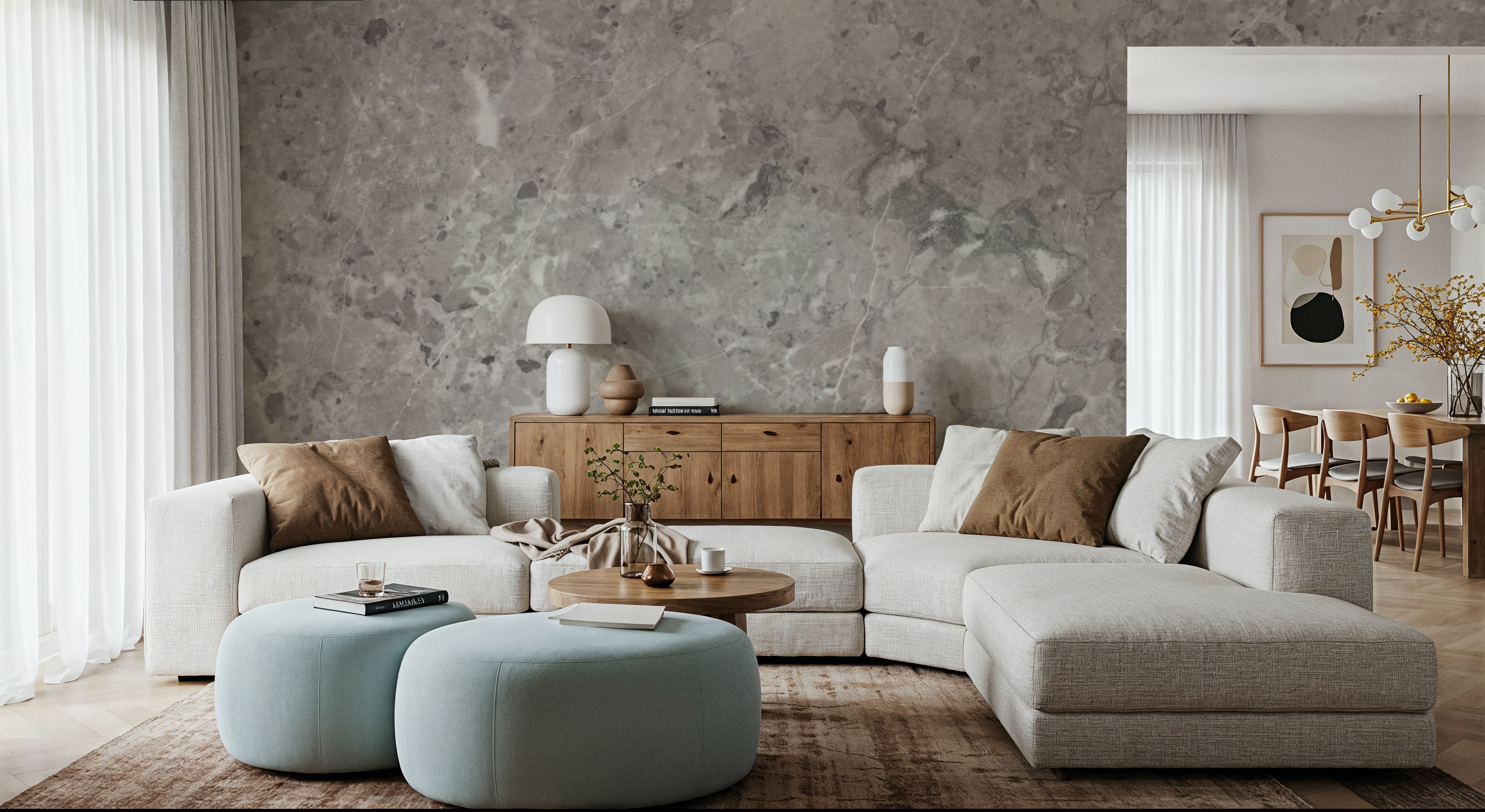 Mystery Grey Marble