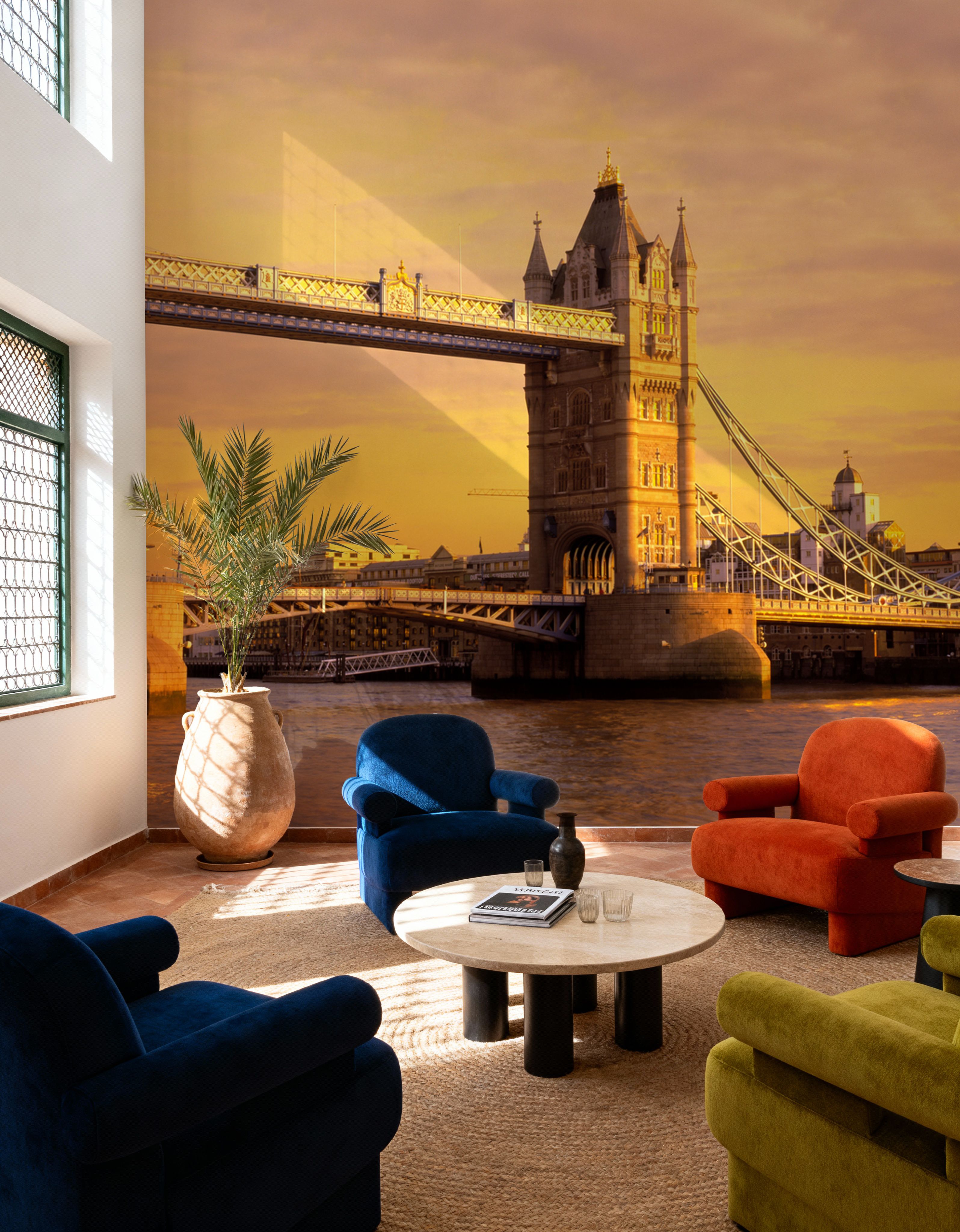 London Sunset Bridge