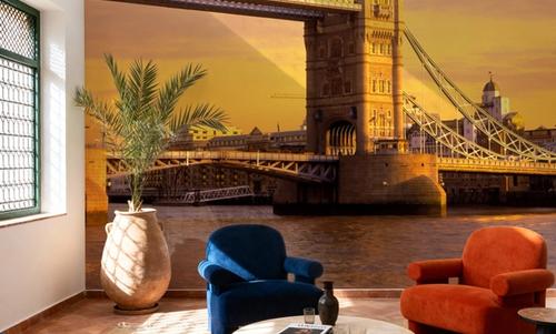 London Sunset Bridge