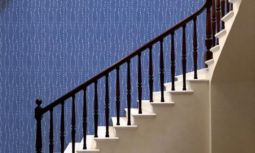 Coastal Dripping Blue