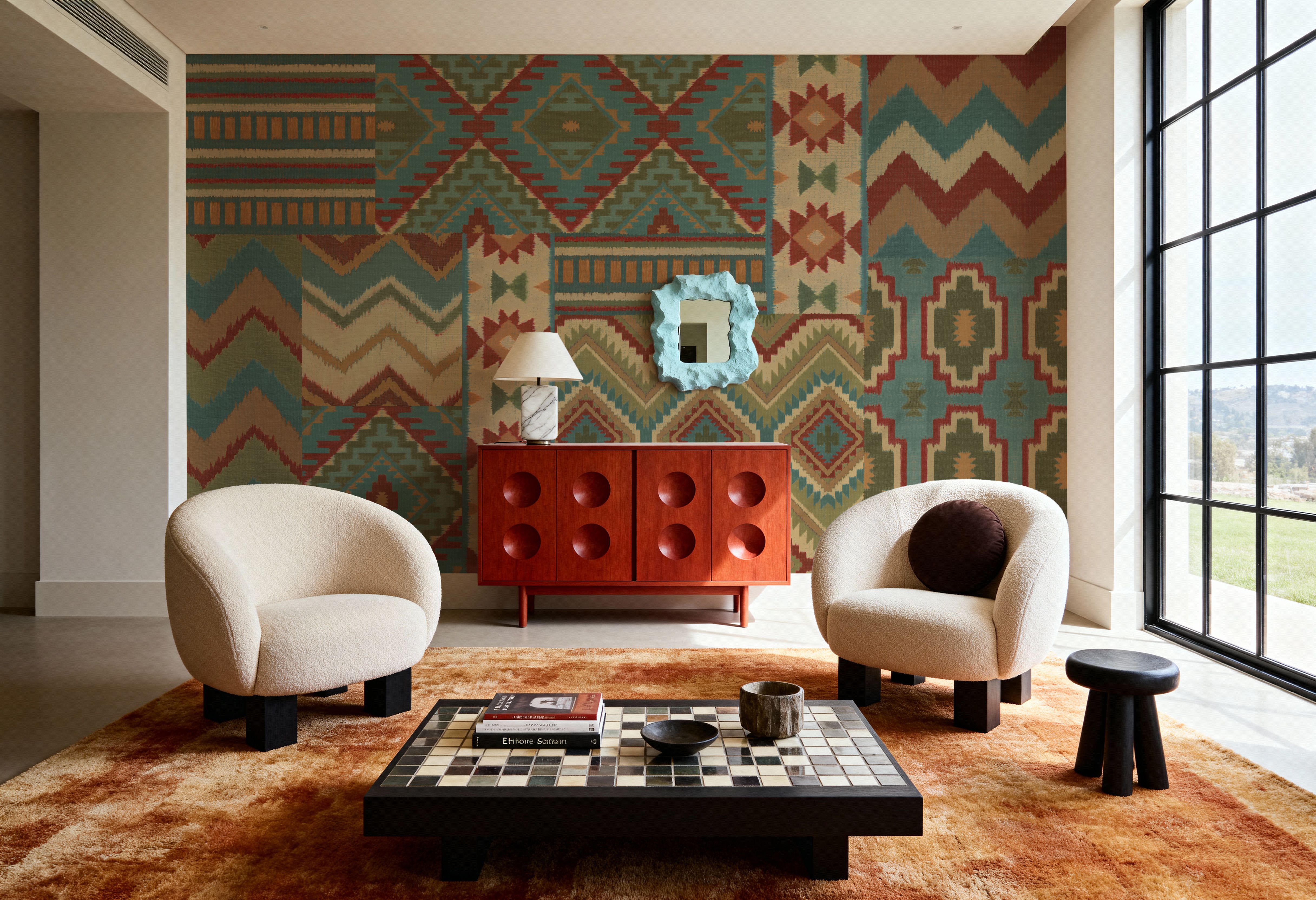 Country Mood I, Wallpaper