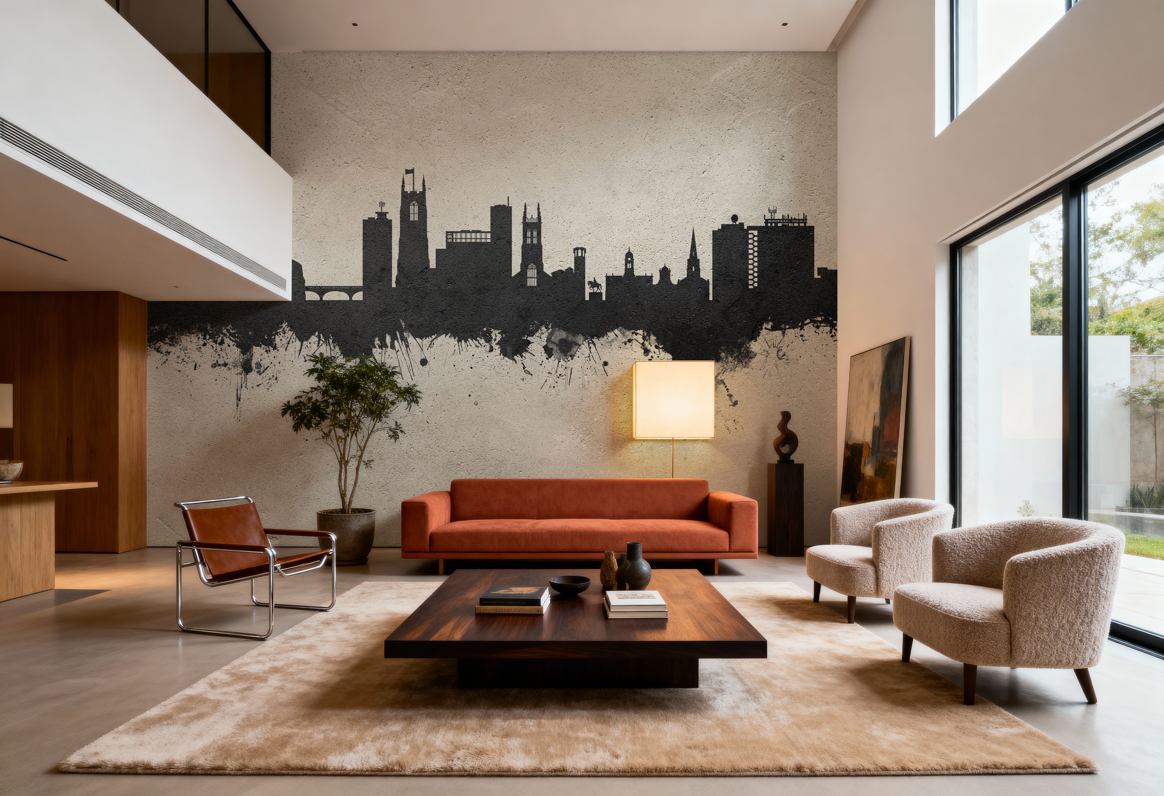 Derby England Skyline Concrete