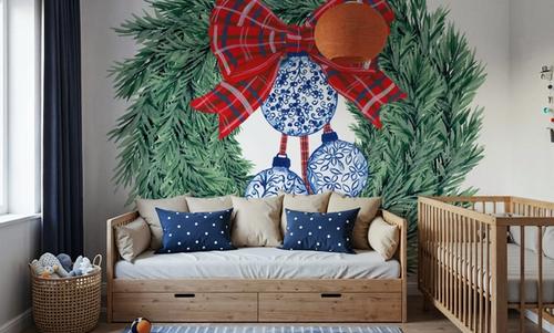 Holiday Tartan and Chinoiserie II