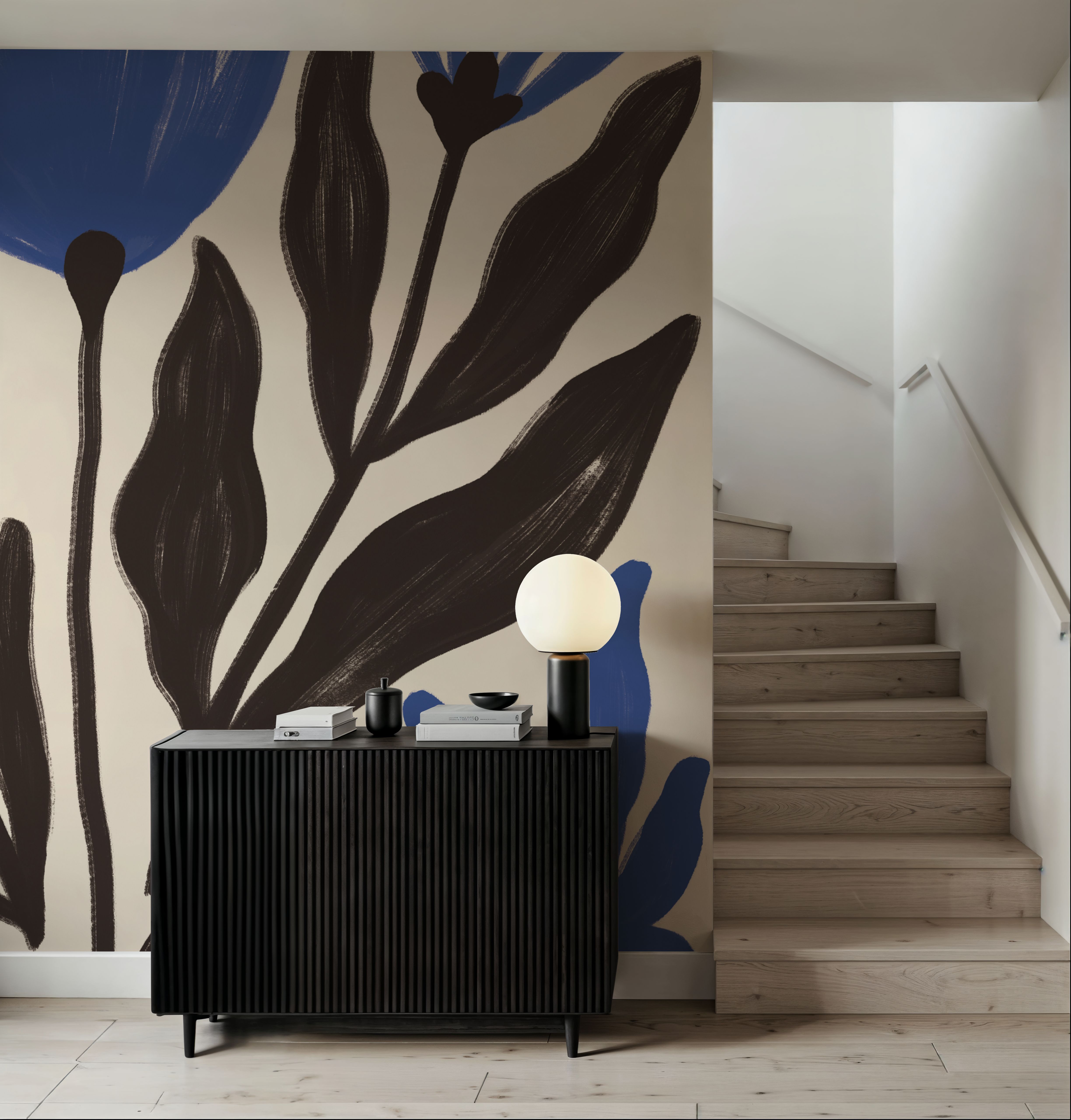 Simple Petals II Blue