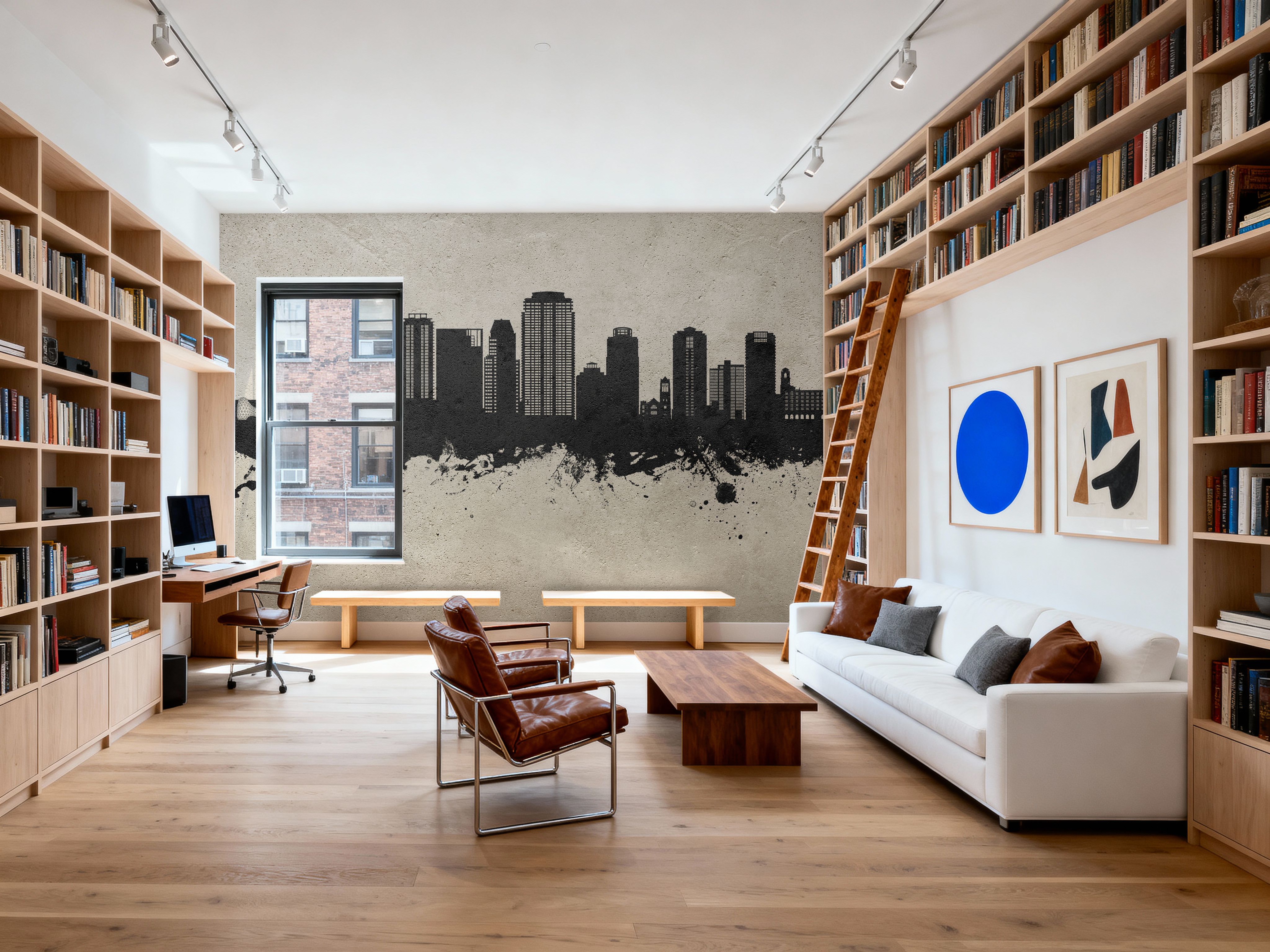 St Petersburg Florida Skyline Concrete