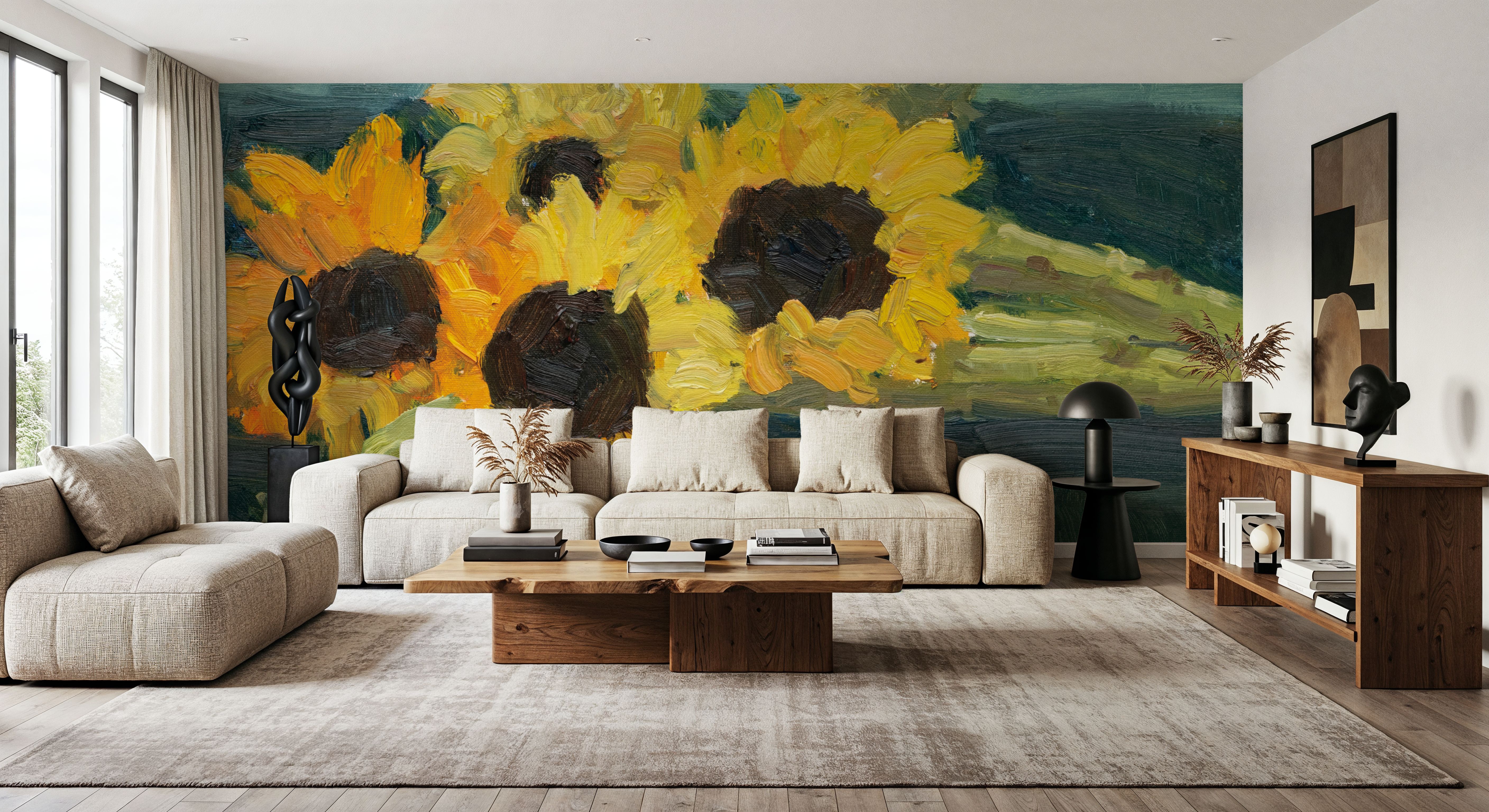 Freshly Cut Sunflowers