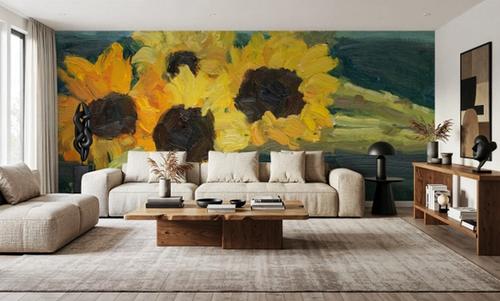 Freshly Cut Sunflowers