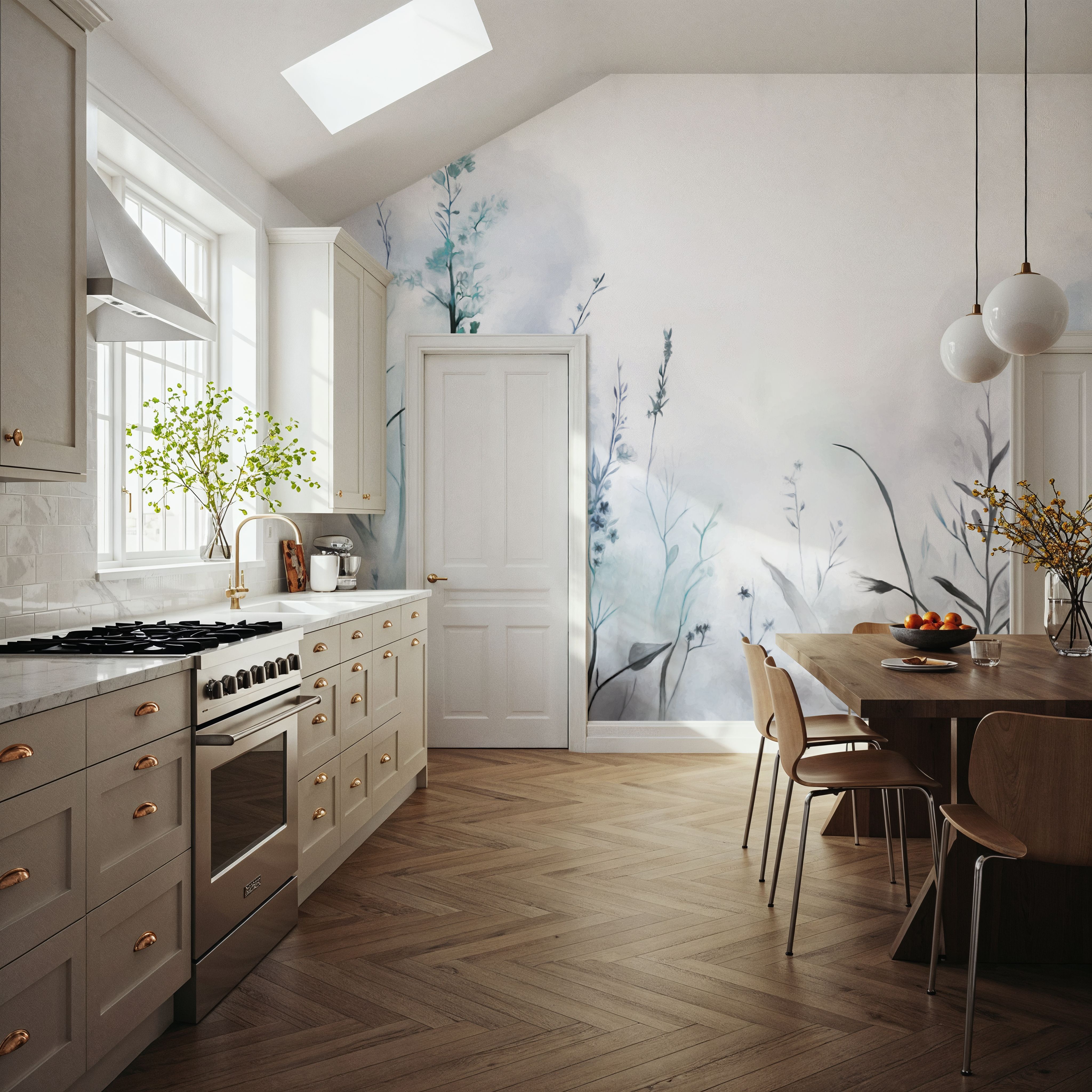 Morning Silence Blue