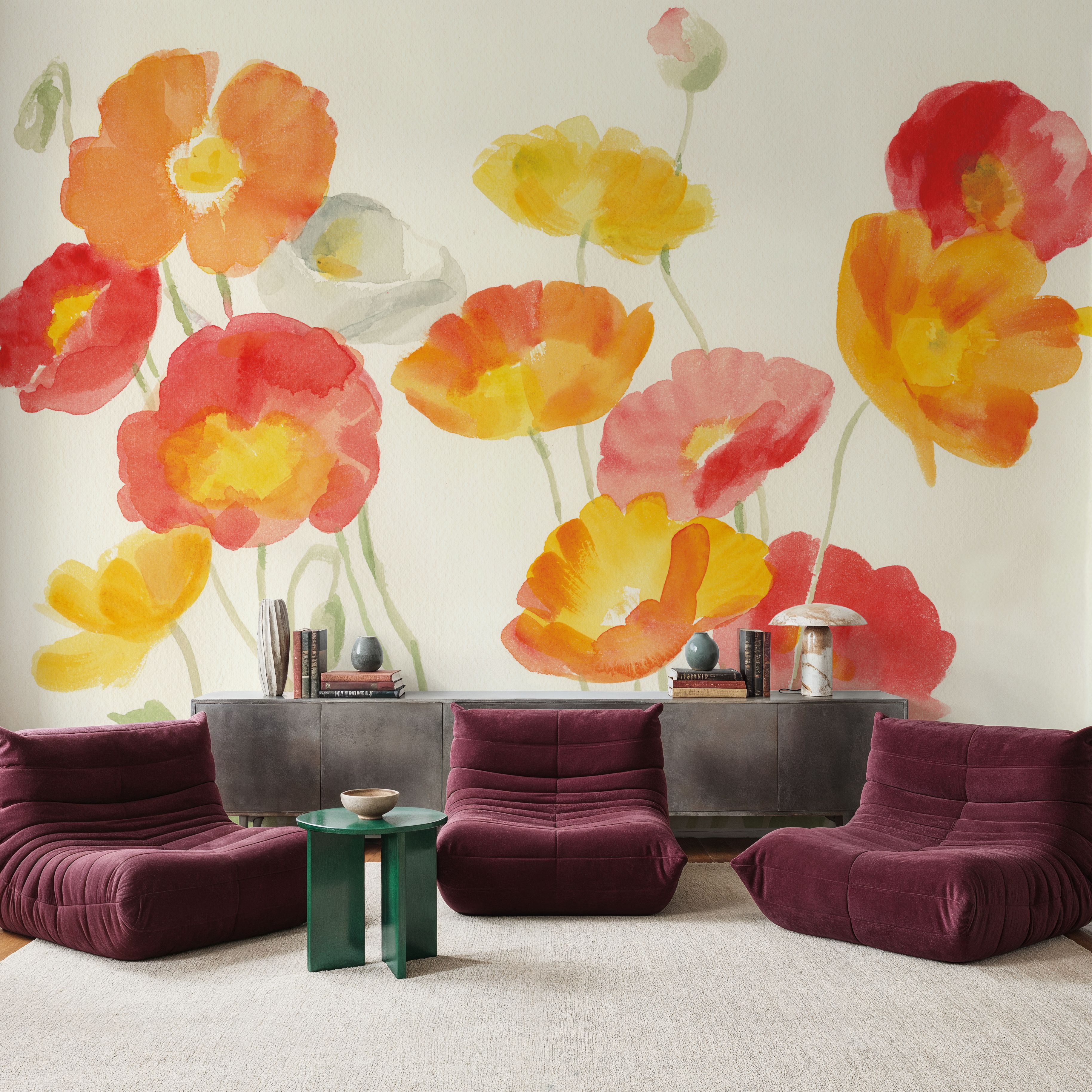 Bright Poppies II