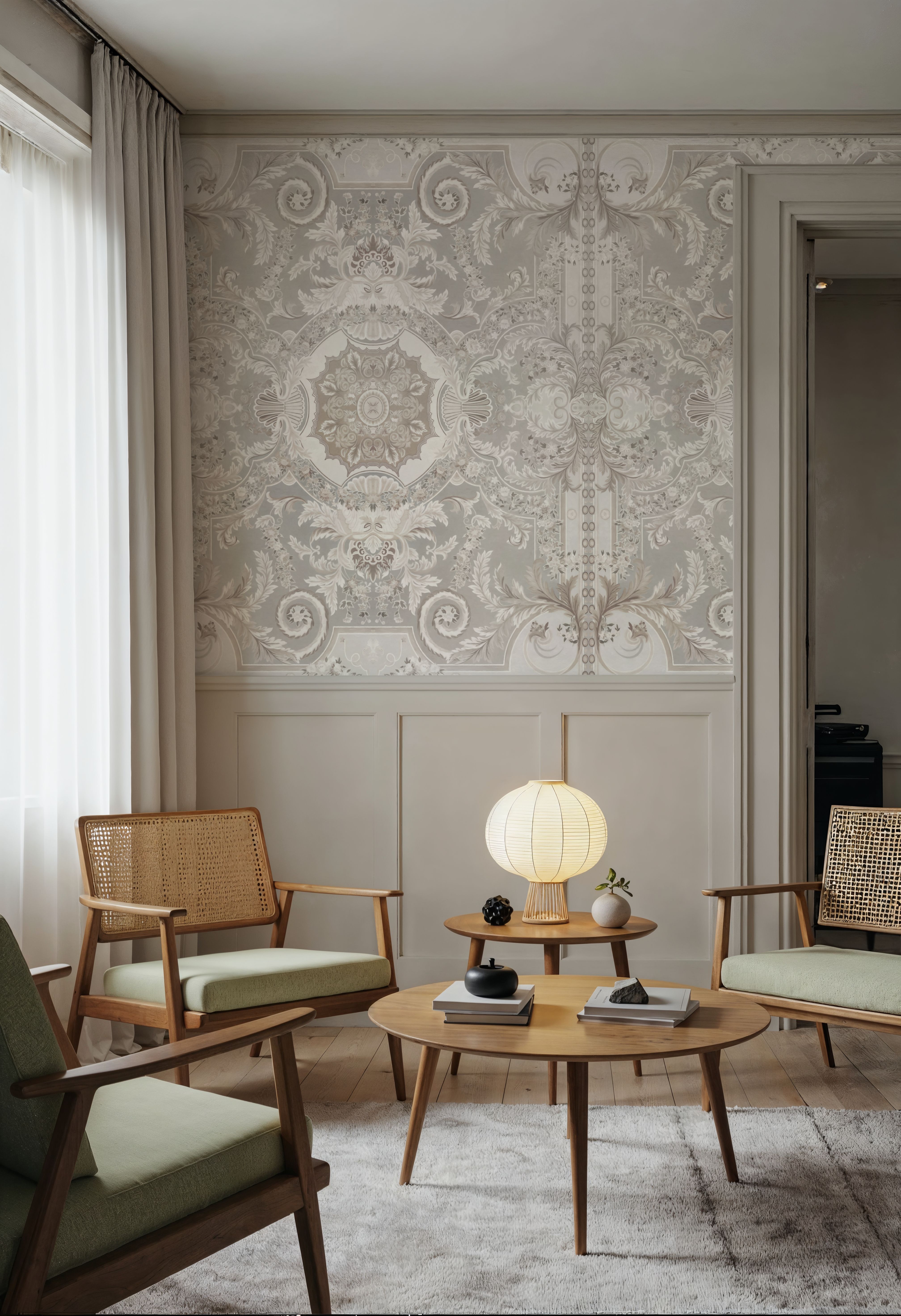 Gentle Branches, Washed Gray